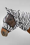 Waldhausen zebra eczeem vliegenmasker met UV-bescherming