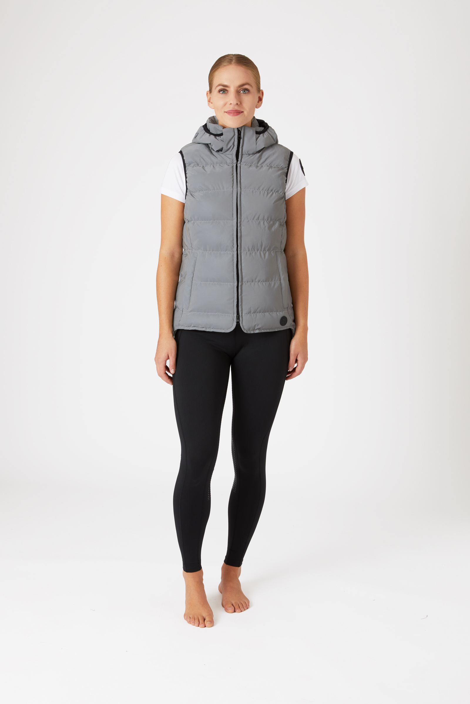 Horze Reflecterende Gevoerde Bodywarmer, dames