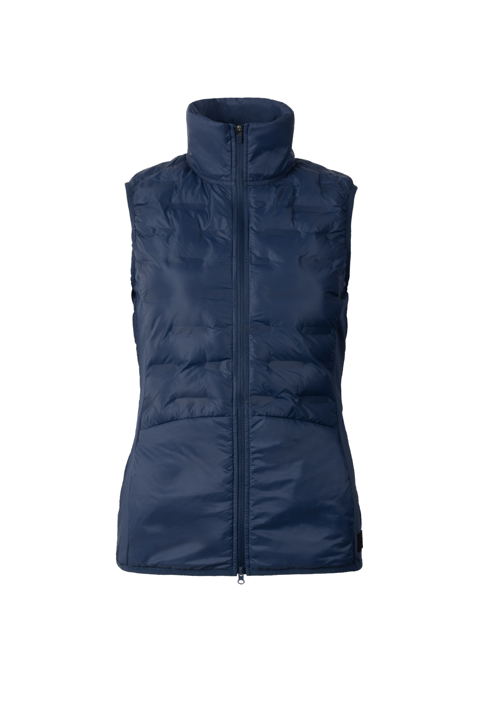 Insignia blue Horze Adela licht gevoerde functionele bodywarmer, dames