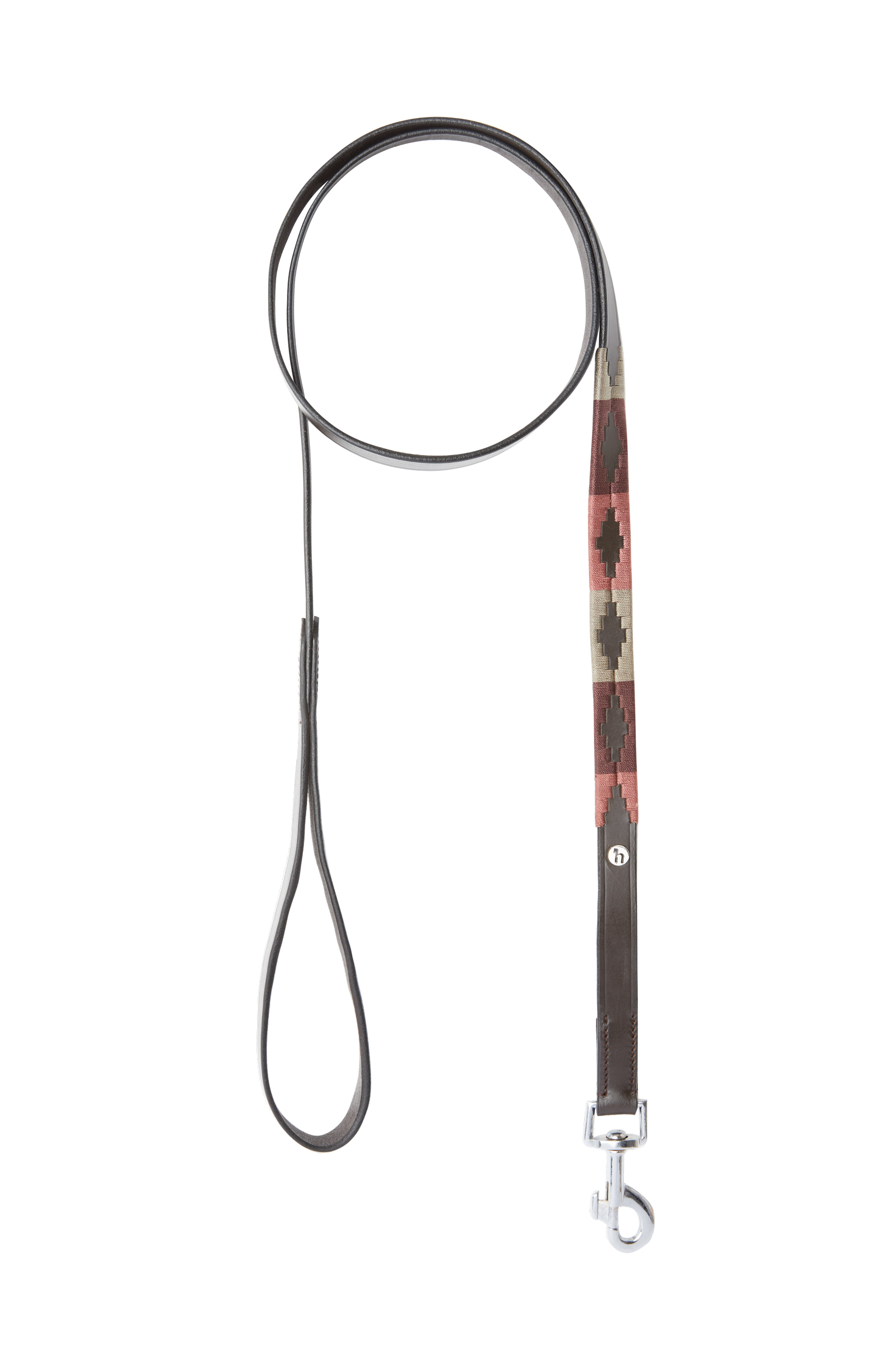 Marsala Red/ Rum Raisin Brown Horze Polo hondenriem