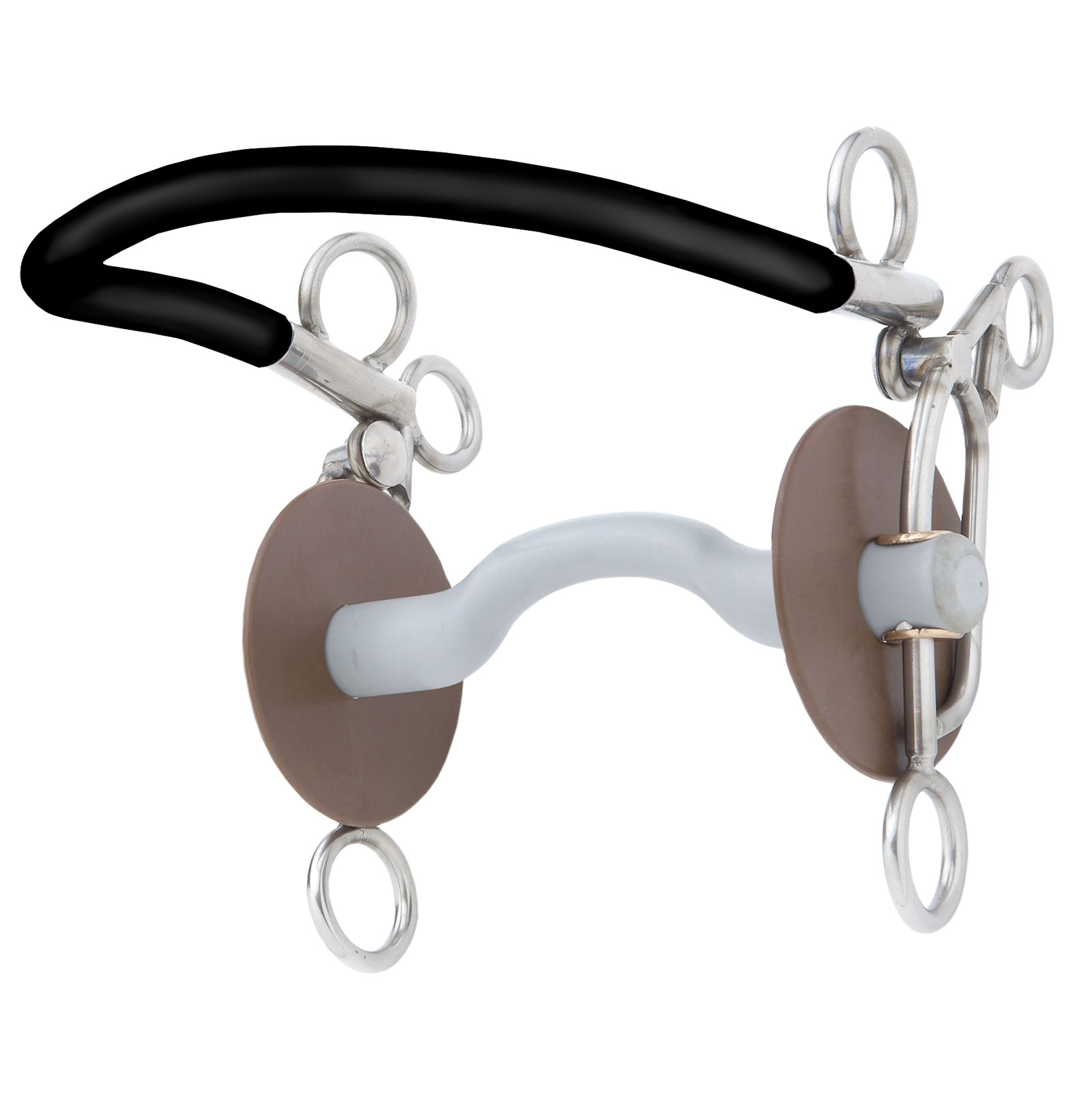 Beris Tandem US with Tongue Port Snaffle - Hard