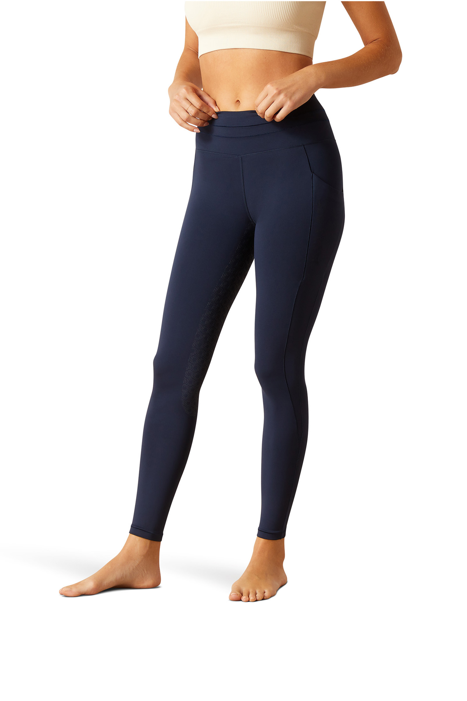 Navy Eclipse Ariat Eos 2.0 dames-paardrijlegging met volledige grip