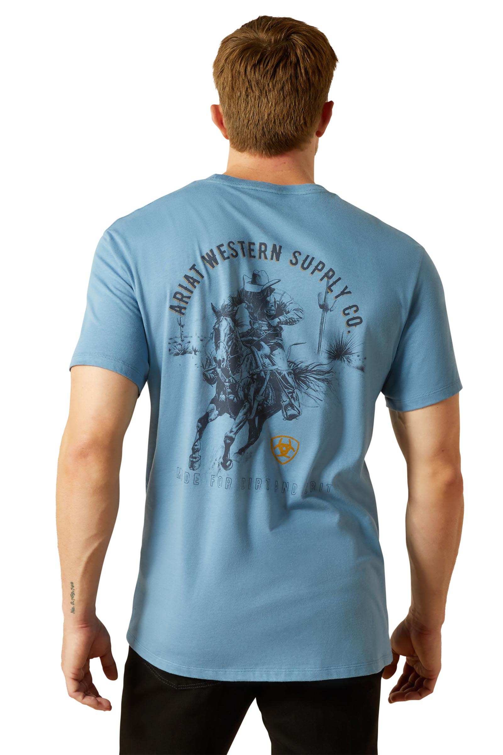Ariat Blazing Saddle heren t-shirt