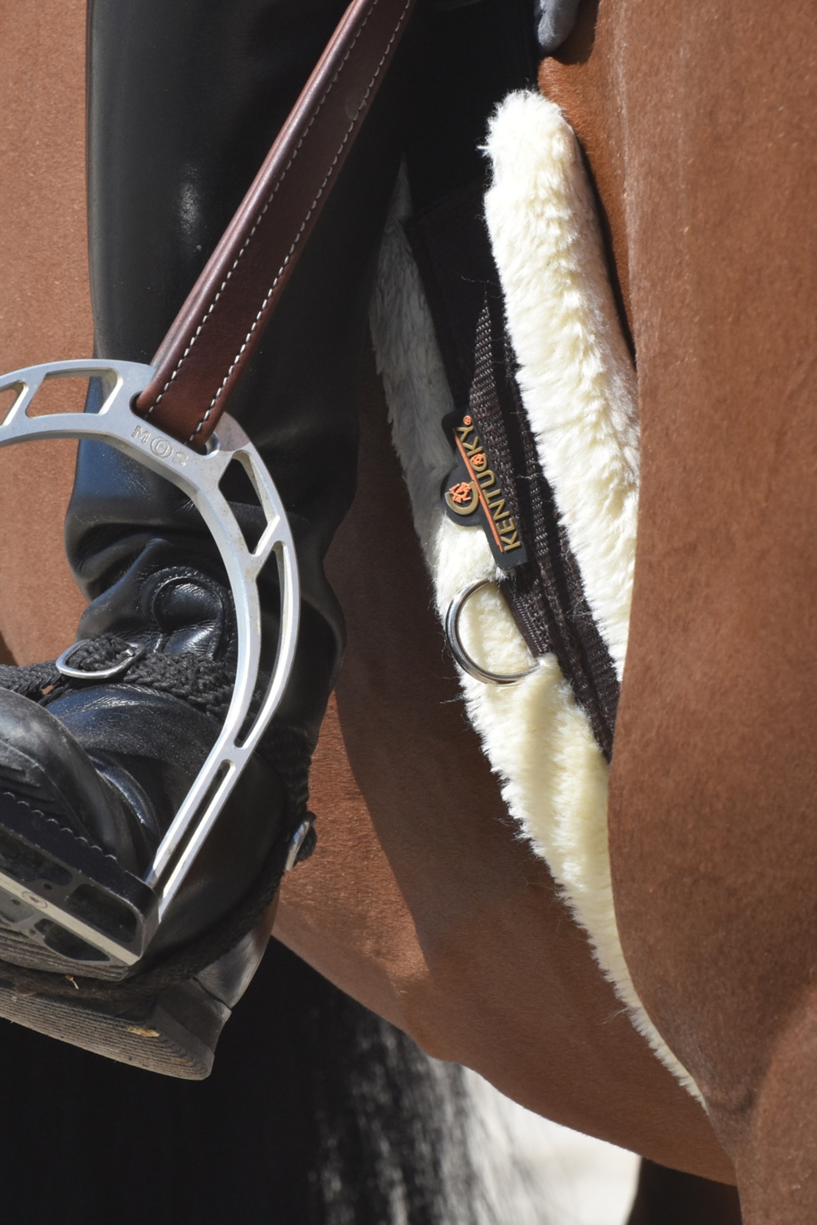 Kentucky Horsewear Singel met Schapenvacht