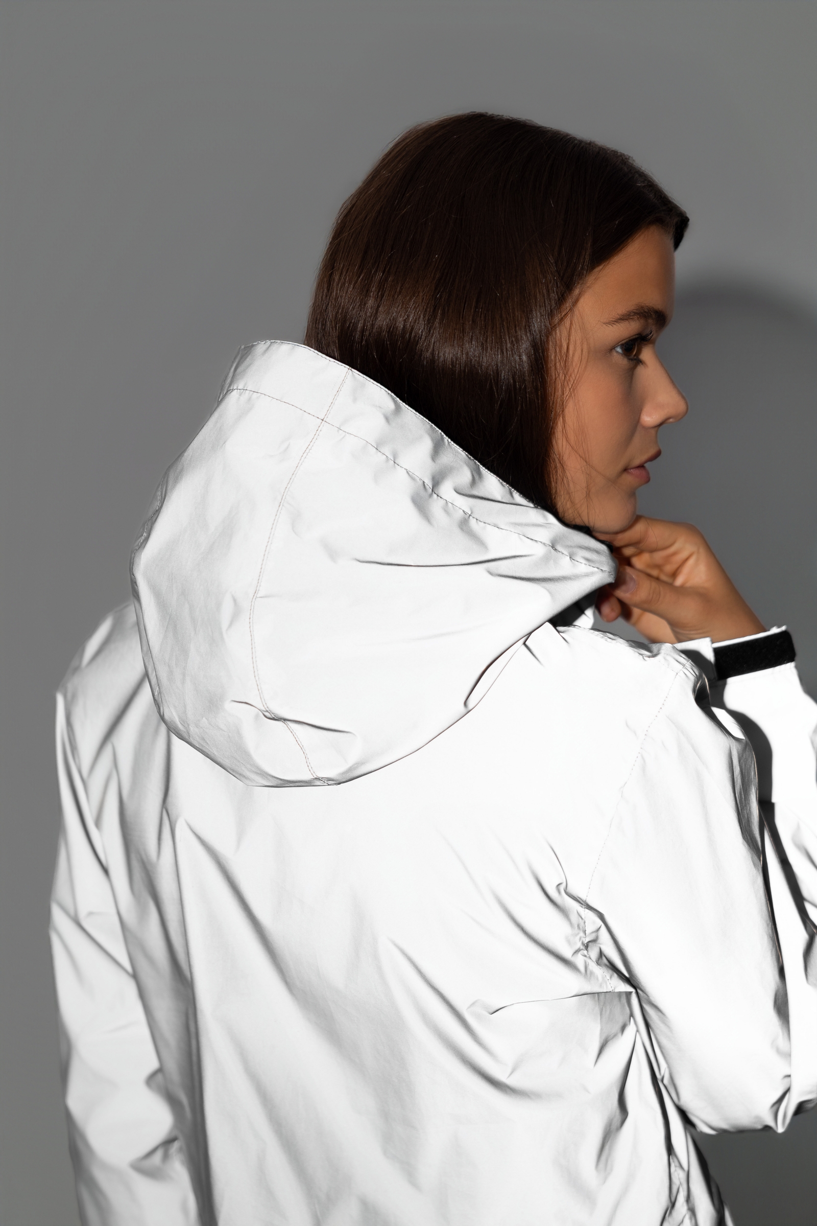 Horze Dames reflecterende regenjas