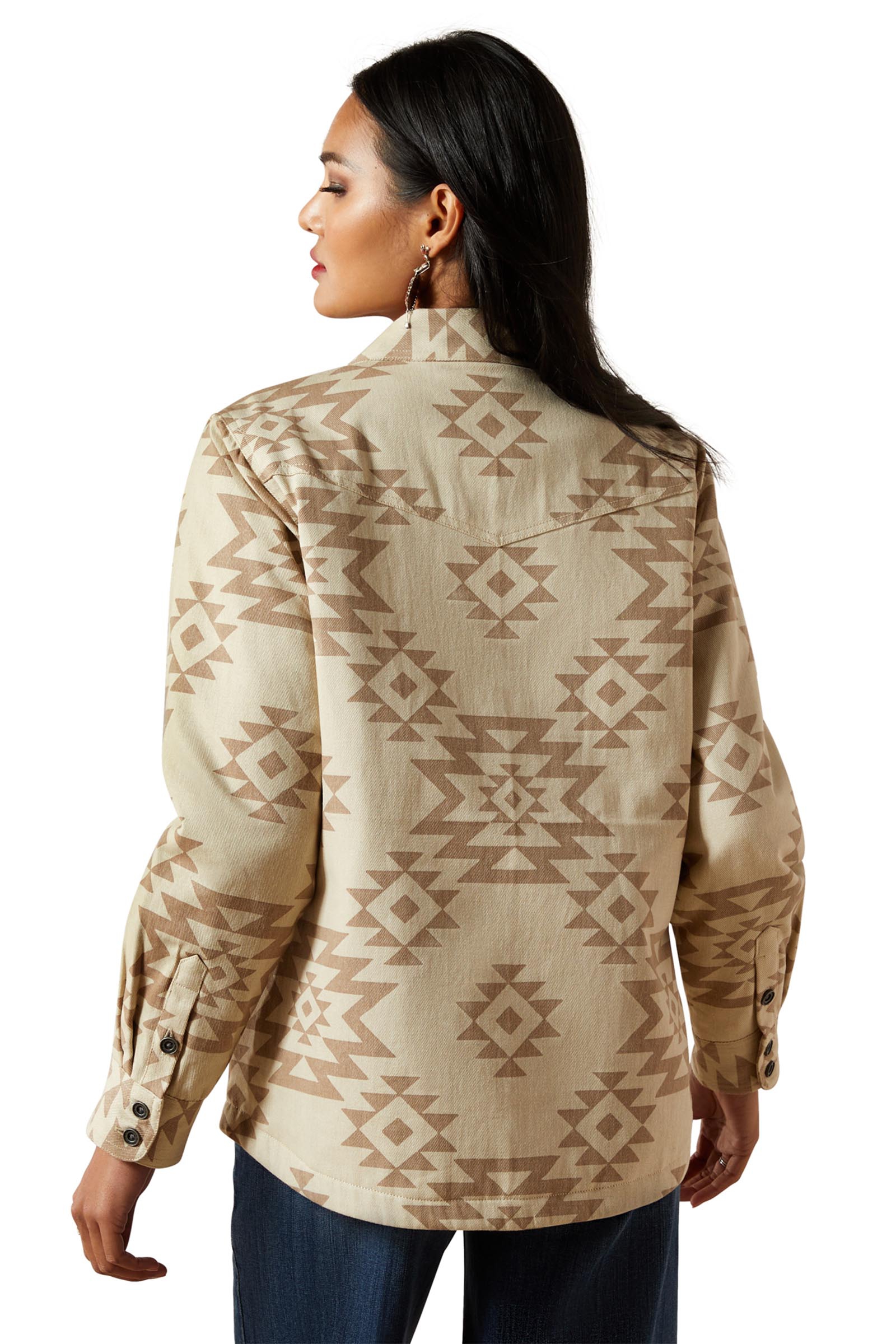 Ariat Clovis gevoerd damesoverhemdjack