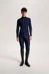 Tommy Hilfiger Equestrian thermoshirt met 1/4 rits voor heren 