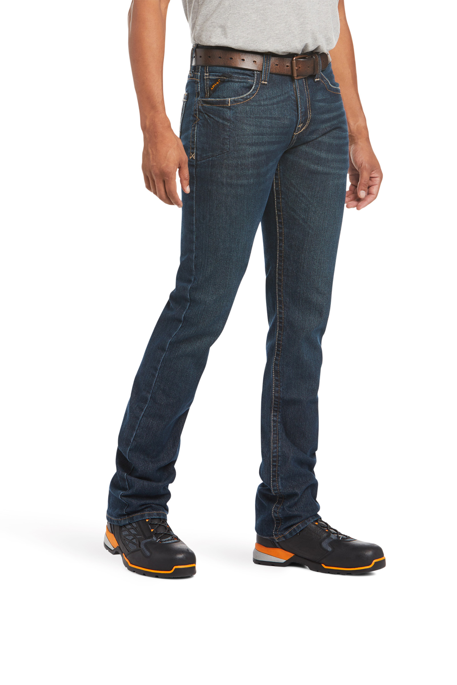 Ariat Rebar M7 Slim Durastretch Heren jeans met rechte pijp