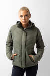 Horze Aurora Gewatteerde Parka met afneembare rok, dames