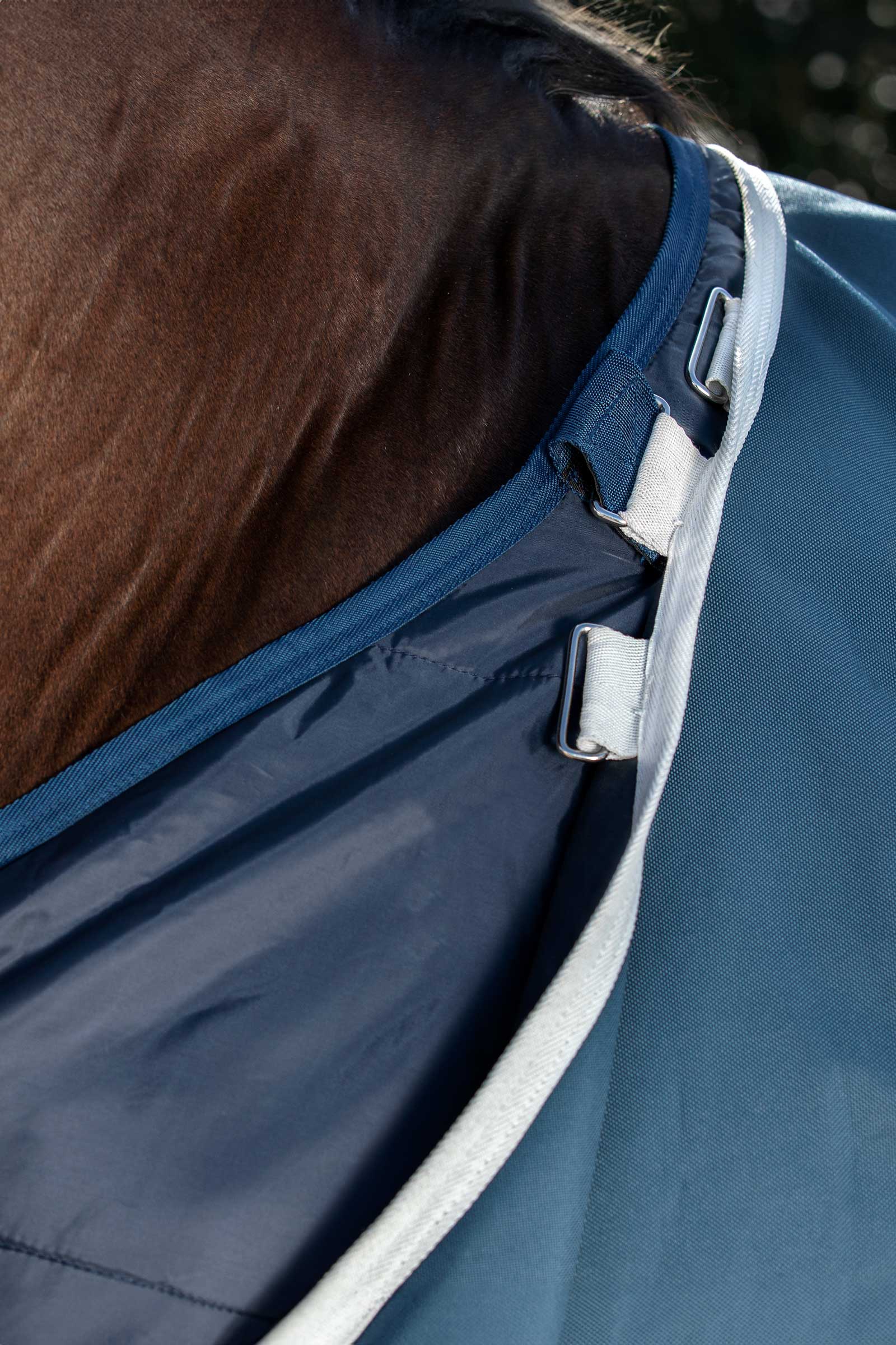 Horseware Amigo AmEco 12 Plus outdoordeken met afneembaar halsdeel, 0 g