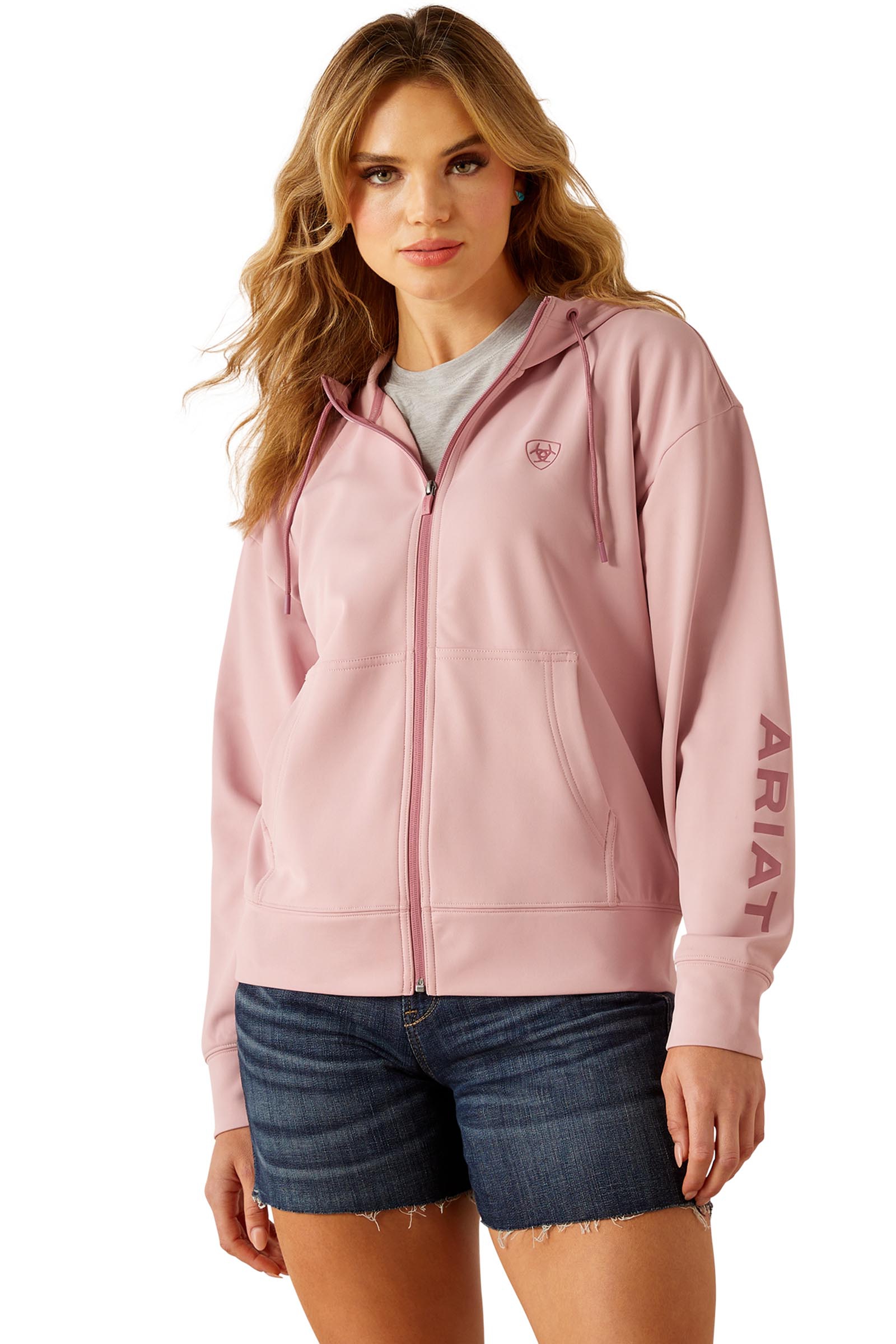 Ariat Breeze dames-hoodie met volledige ritssluiting