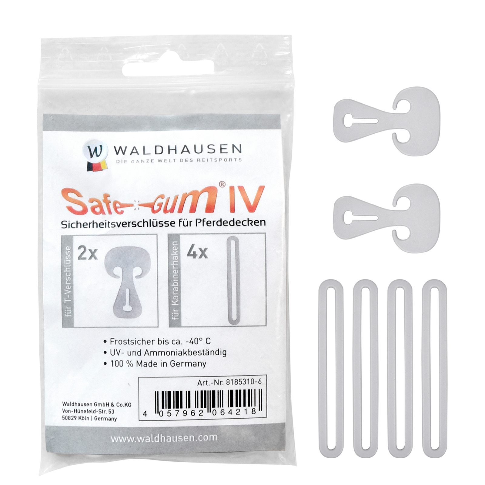 Waldhausen Safe-Gum (set van 6)