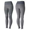 Horze Vanessa Naadloze Denim-Look Siliconen Full Seat Tights, dames