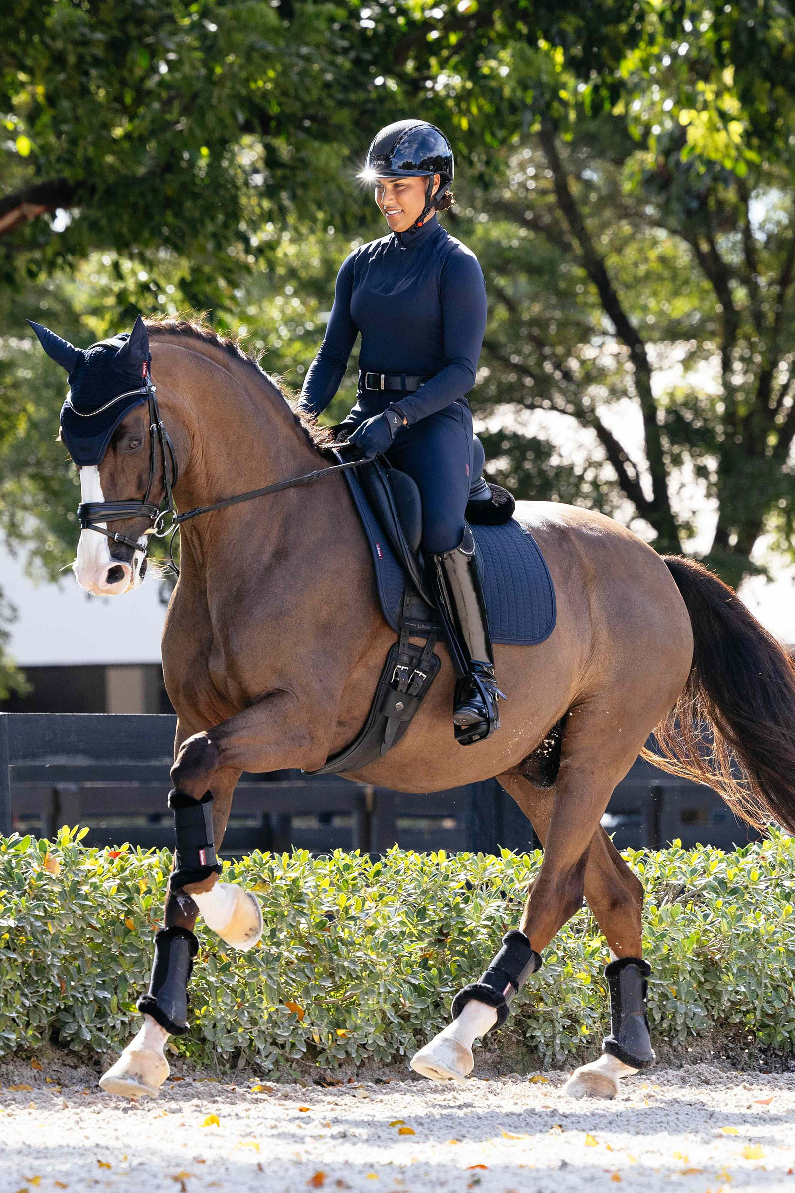 LeMieux Essence dressuur zadeldek