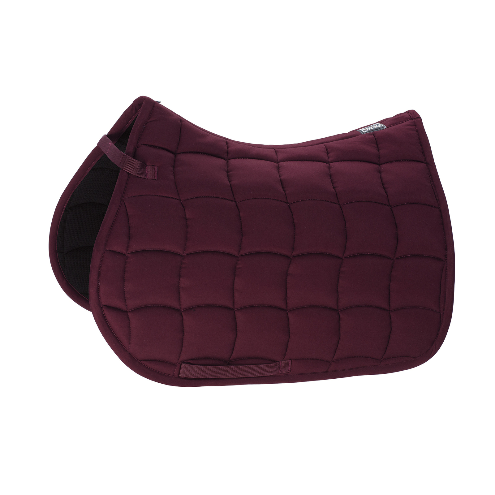 Burgundy Dark Red Eskadron Performance Dressuurzadeldek