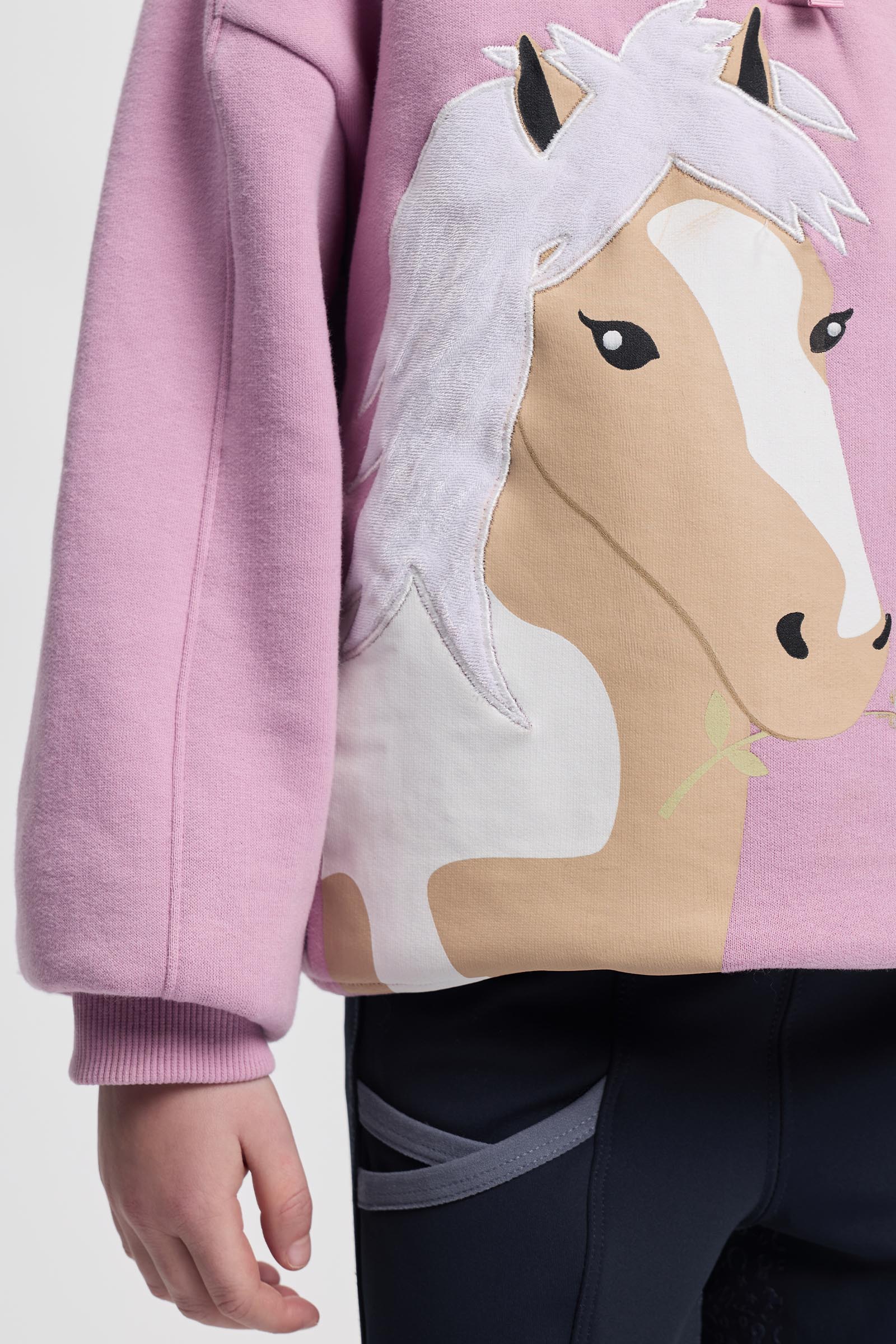 LeMieux Mini Quinn kinder quarter zip sweater