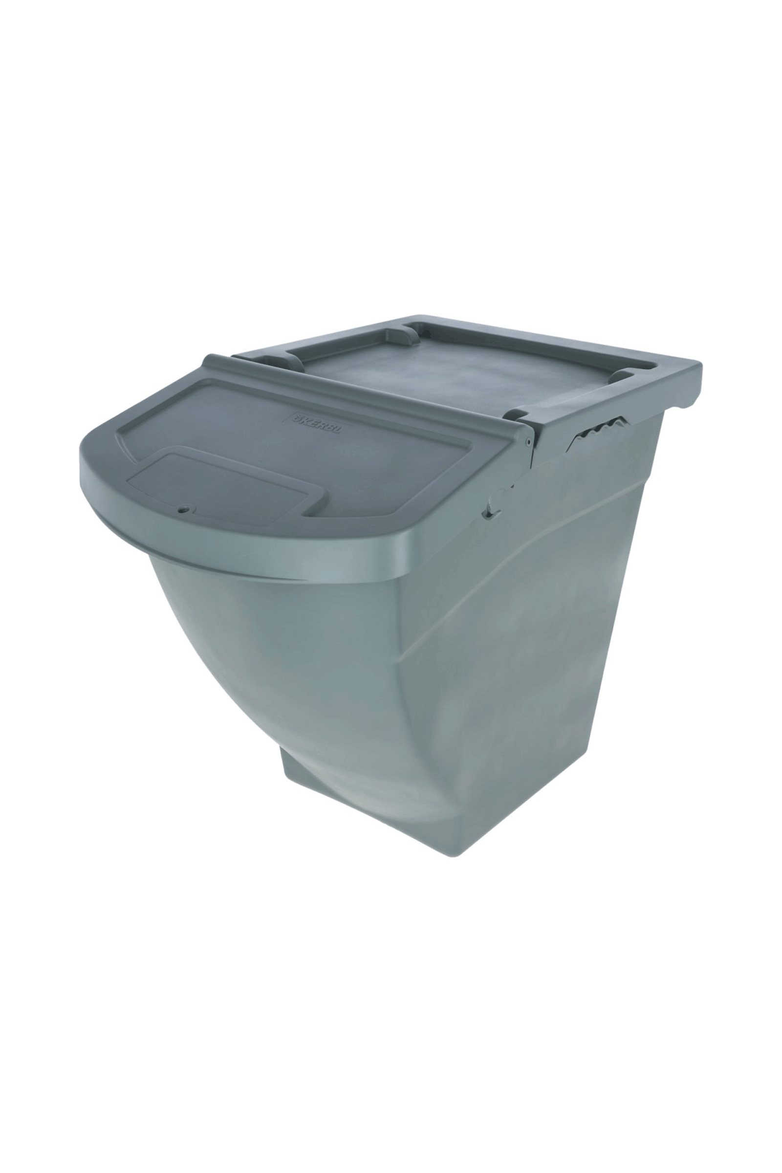 Kerbl Stapelbare voederbox met deksel, 40 L