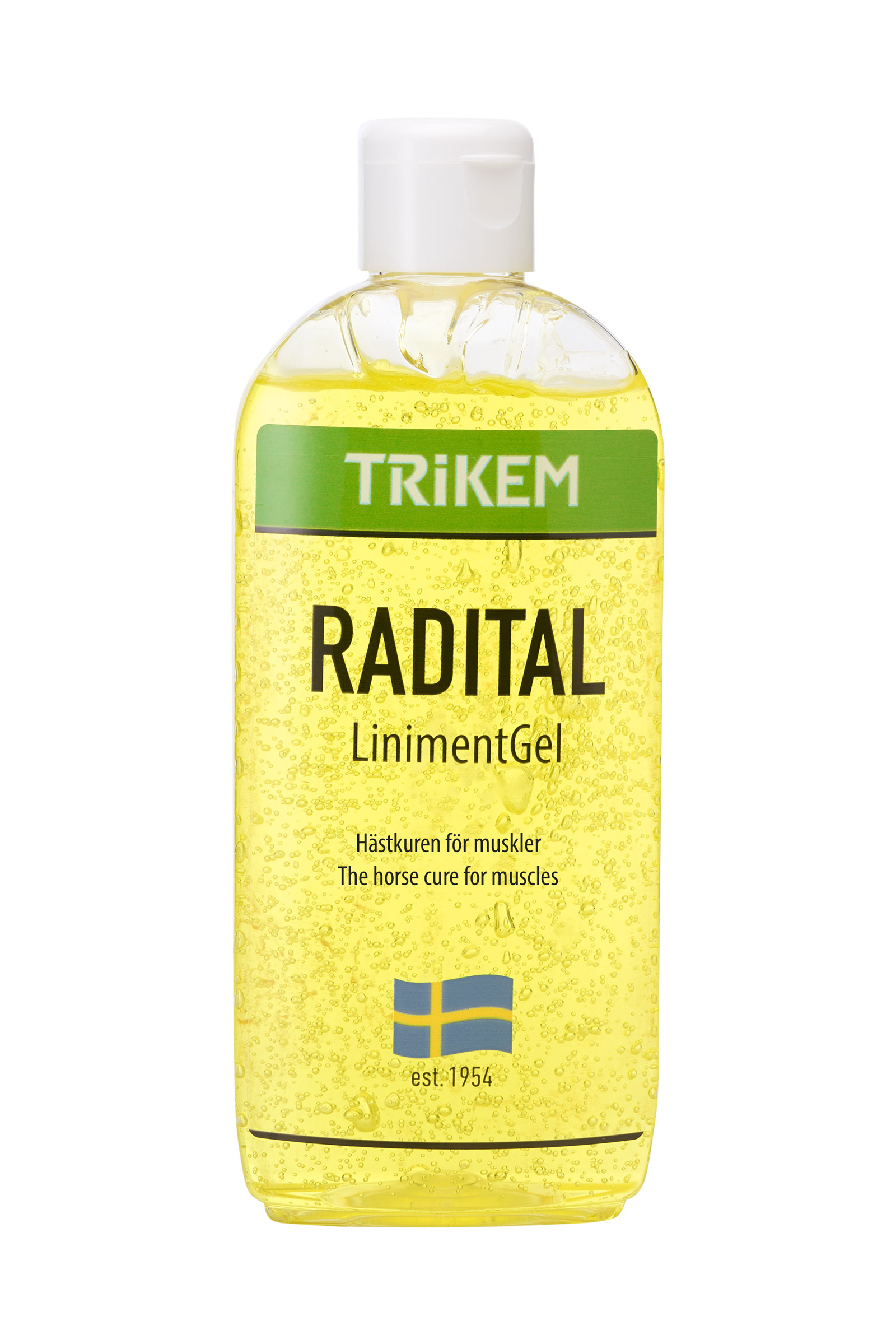 Trikem Radital verwarmende inwrijfgel, 250 ml