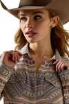Ariat Dames Arizona western shirt met drukknoopsluiting