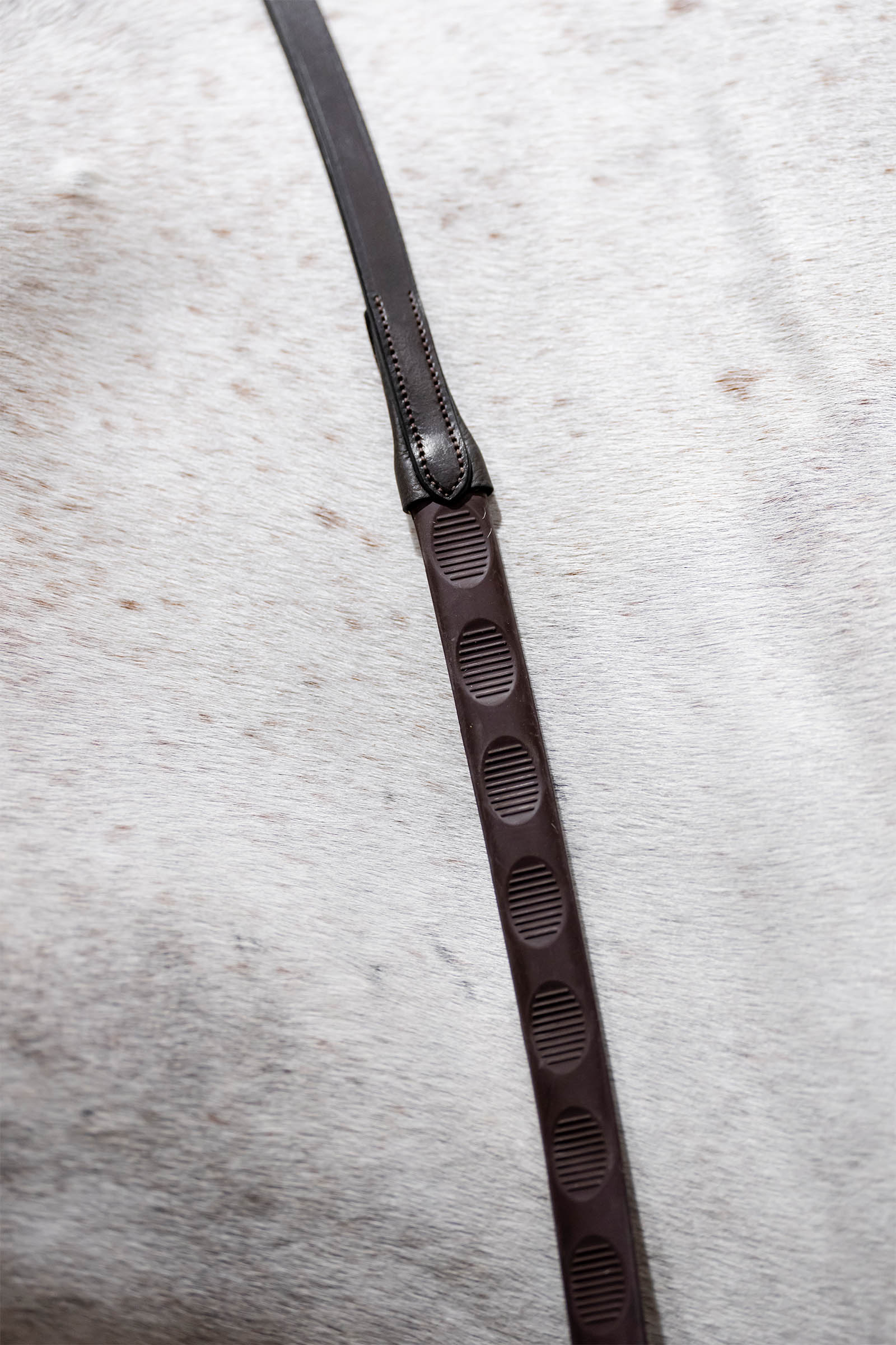 Horseware rubber teugels met duimgrip