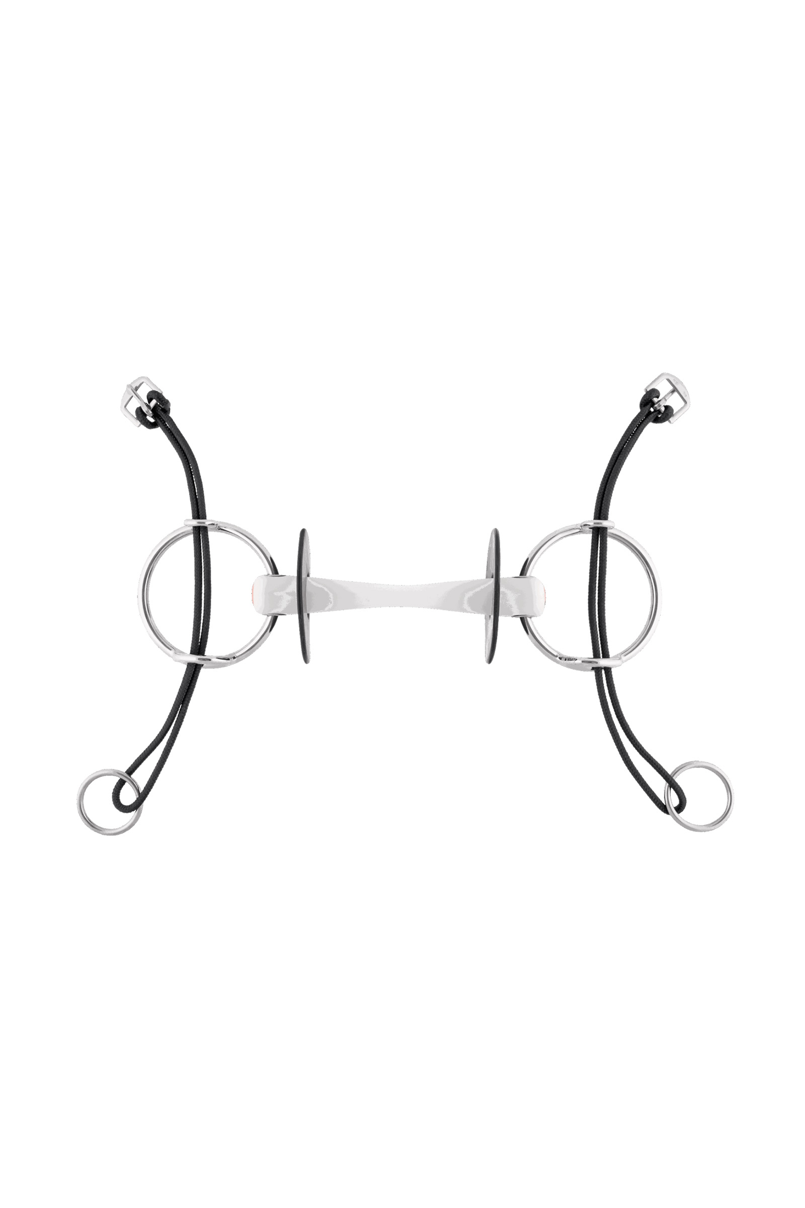 Sprenger Nathe gag bit, flexibele stang, 20 mm, thermoplast