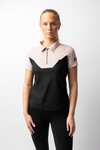 B Vertigo Giselle dames tweekleurig poloshirt  