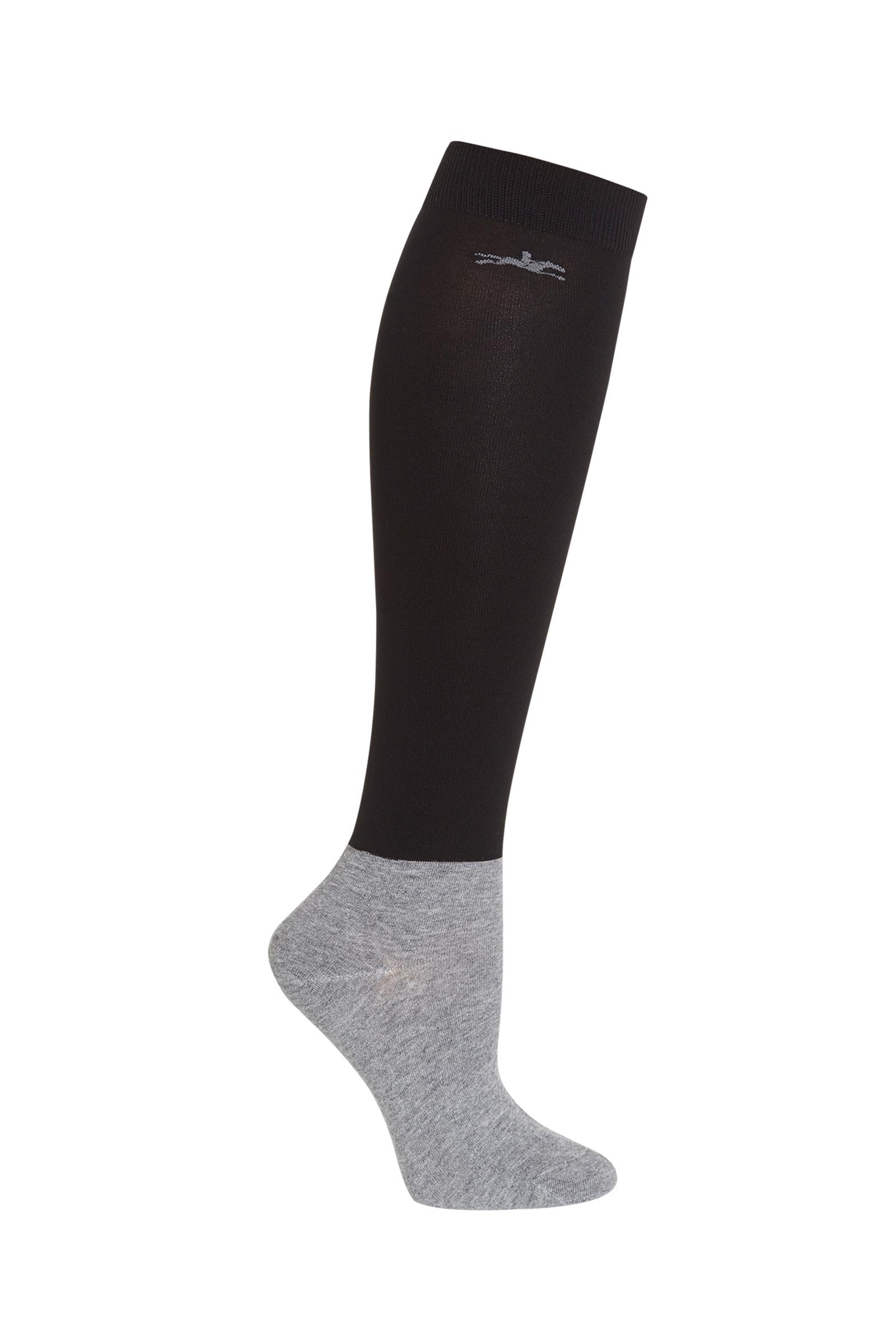 Black/Black/Black Schockem&ouml;hle Sports Show Socks, 3 paar