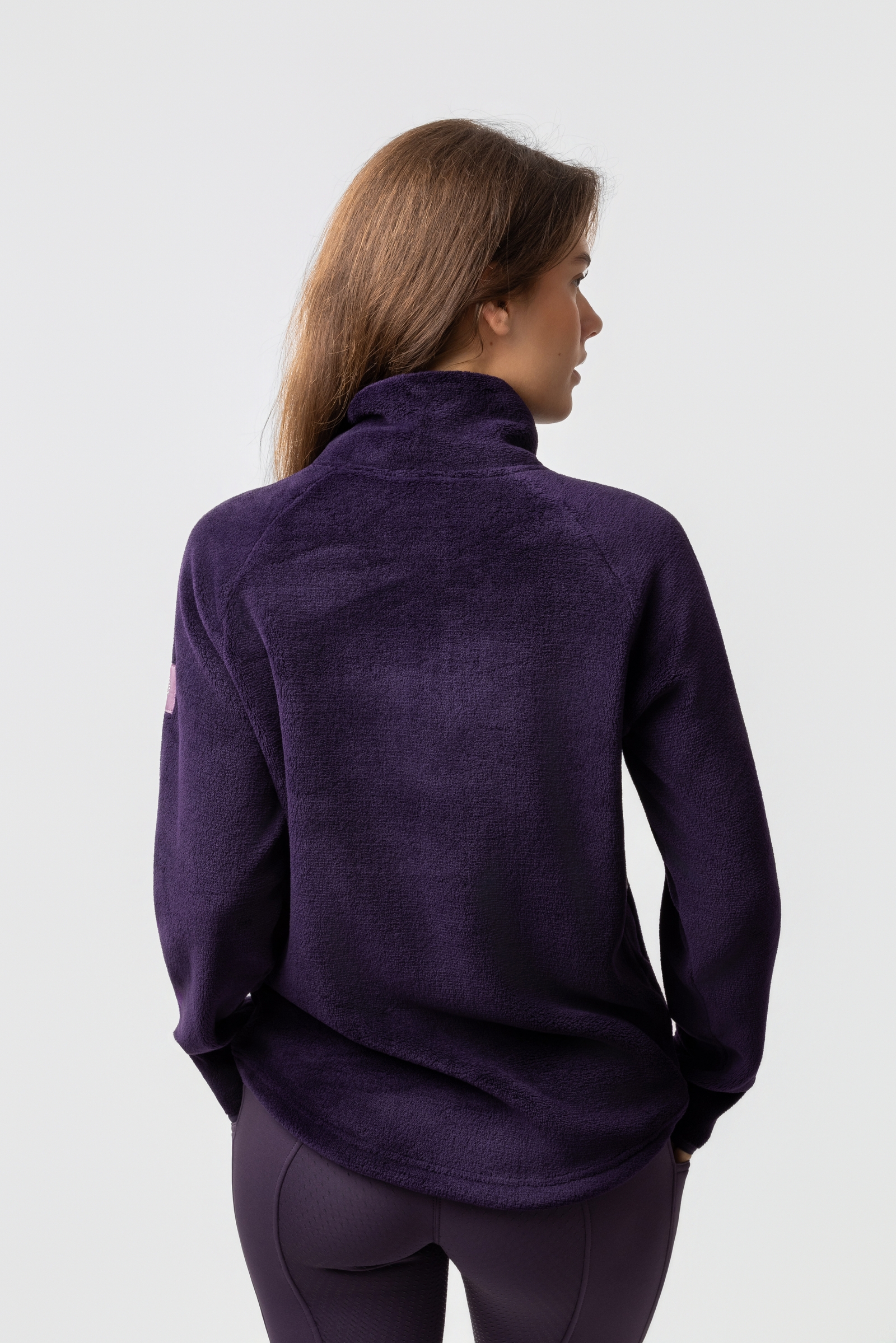 Horze Frieda Dames anorak fleece sweater