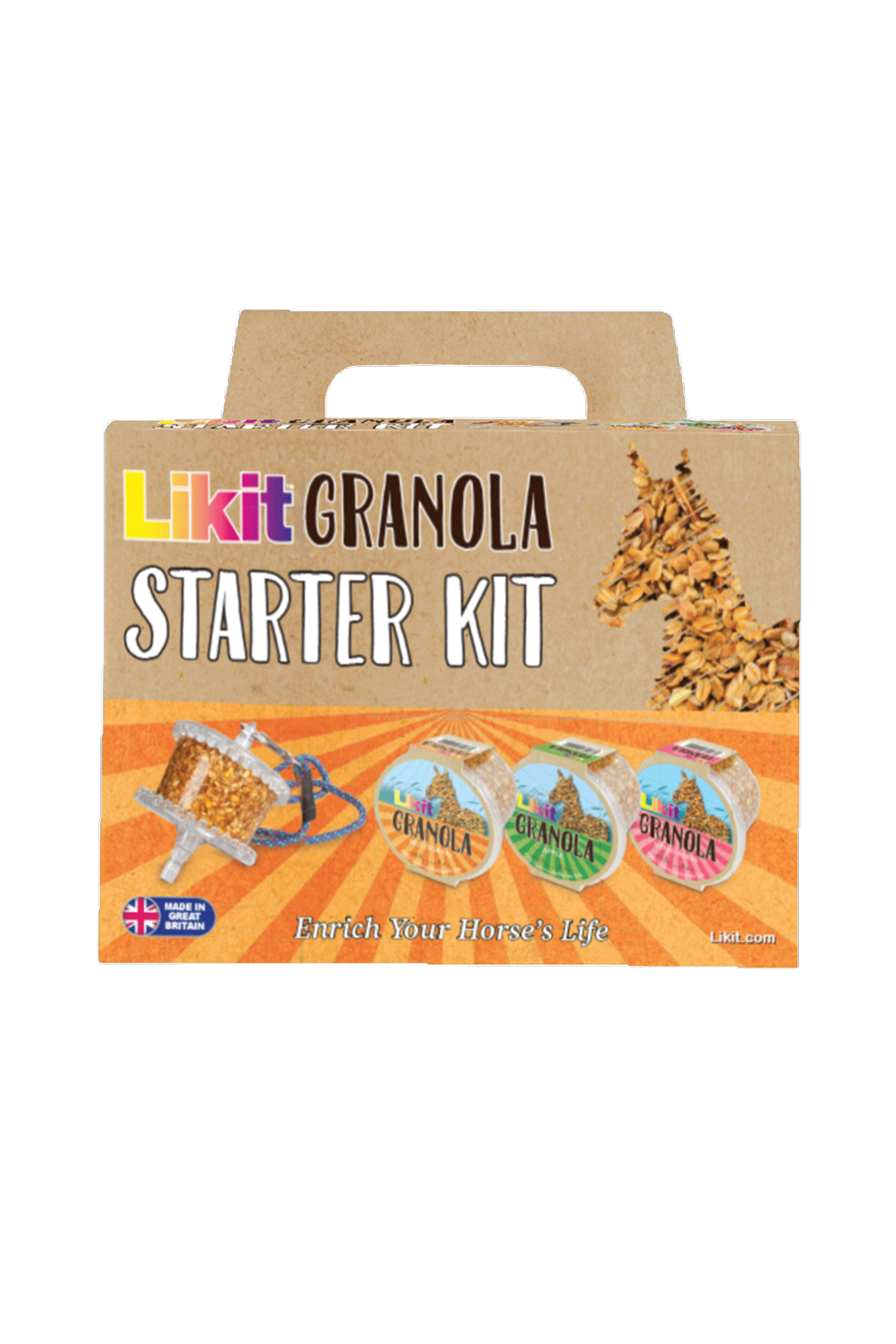 Likit Granola Starter Kit (houder + 3 smaken)