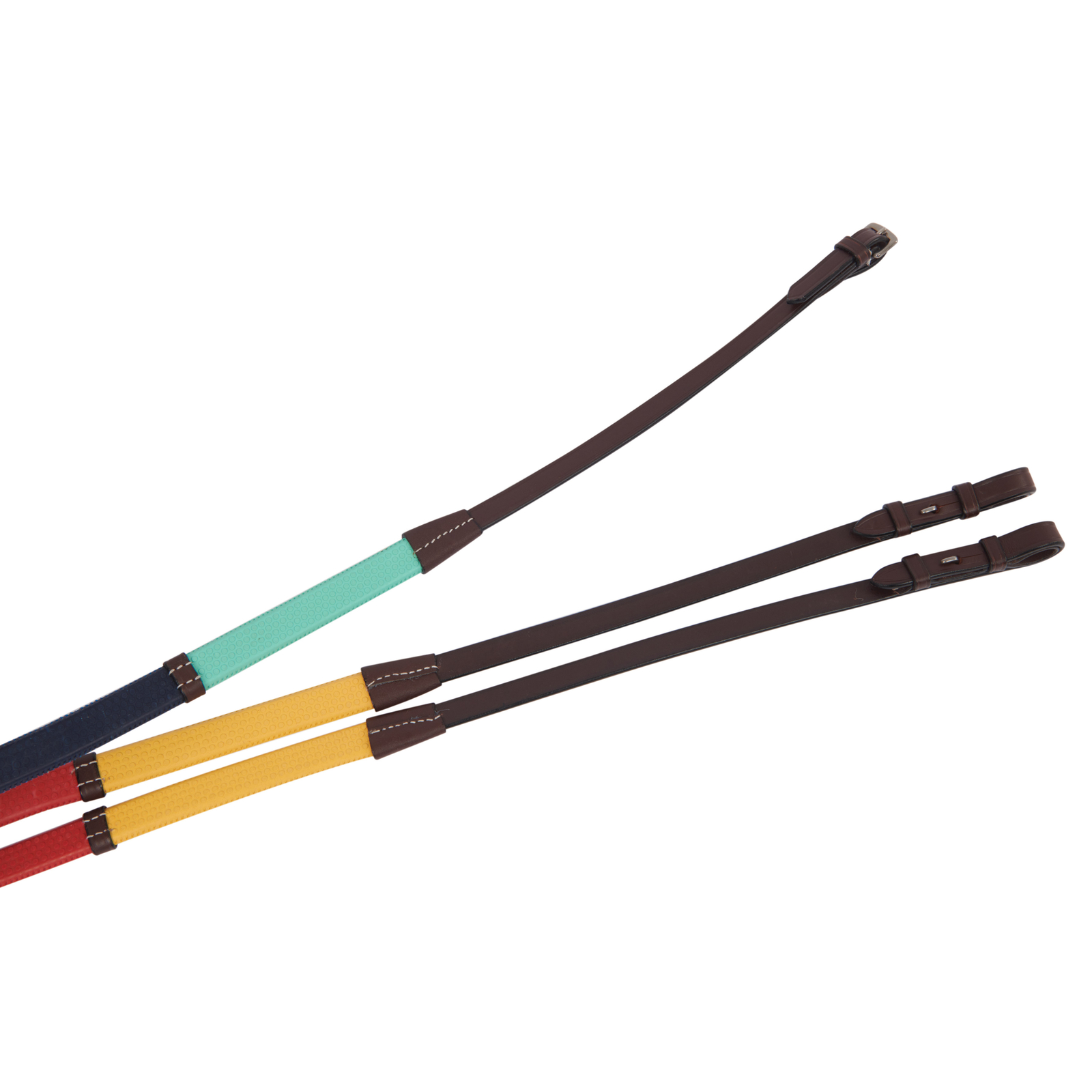 Brown/Paradise Kincade Regenboogteugels met t-gespen