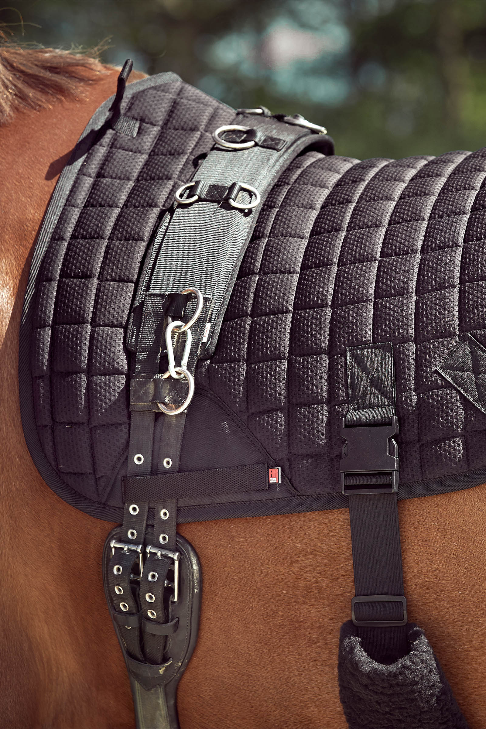 Catago FIR-Tech Training Veelzijdigheidszadeldek met elastiek