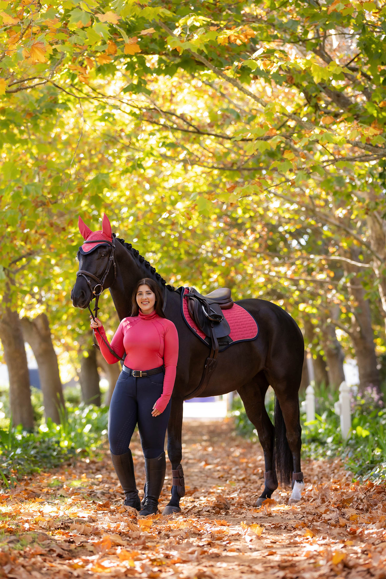 LeMieux Suede Square CC Springzadeldek