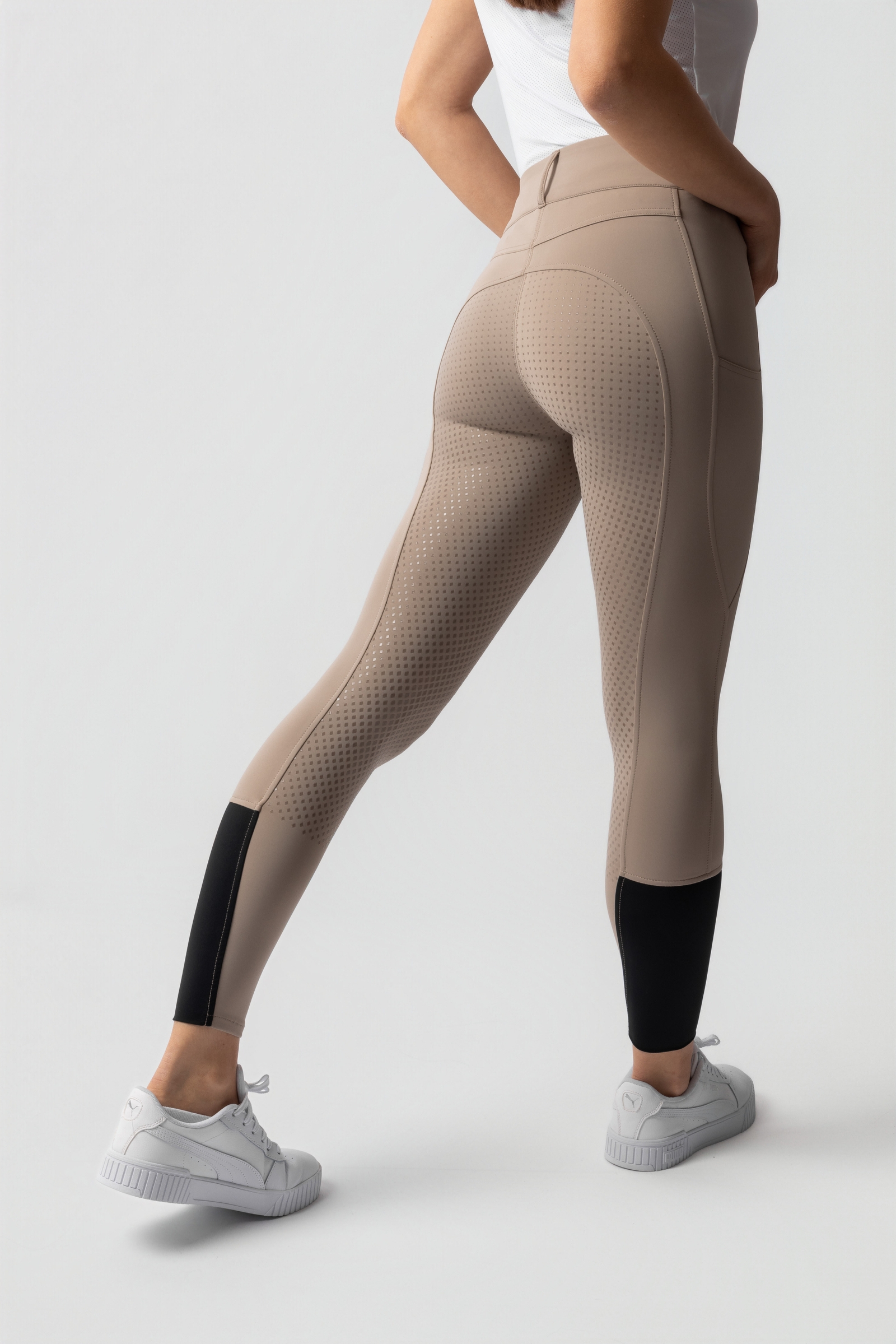 Horze Evelyn Dames Full Grip rijbroek UPF 50+