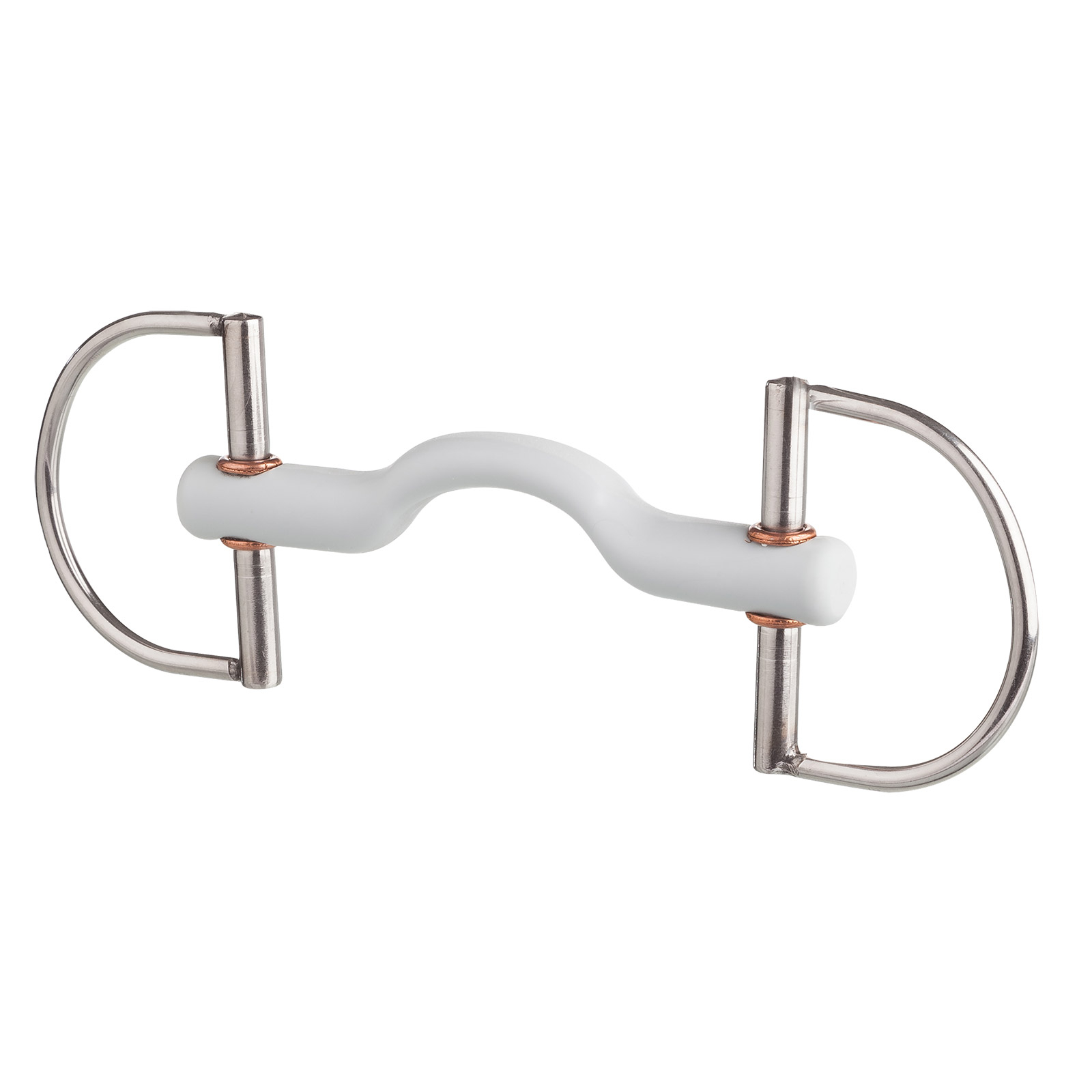 Beris D-ring with Tongue Port Snaffle - Soft