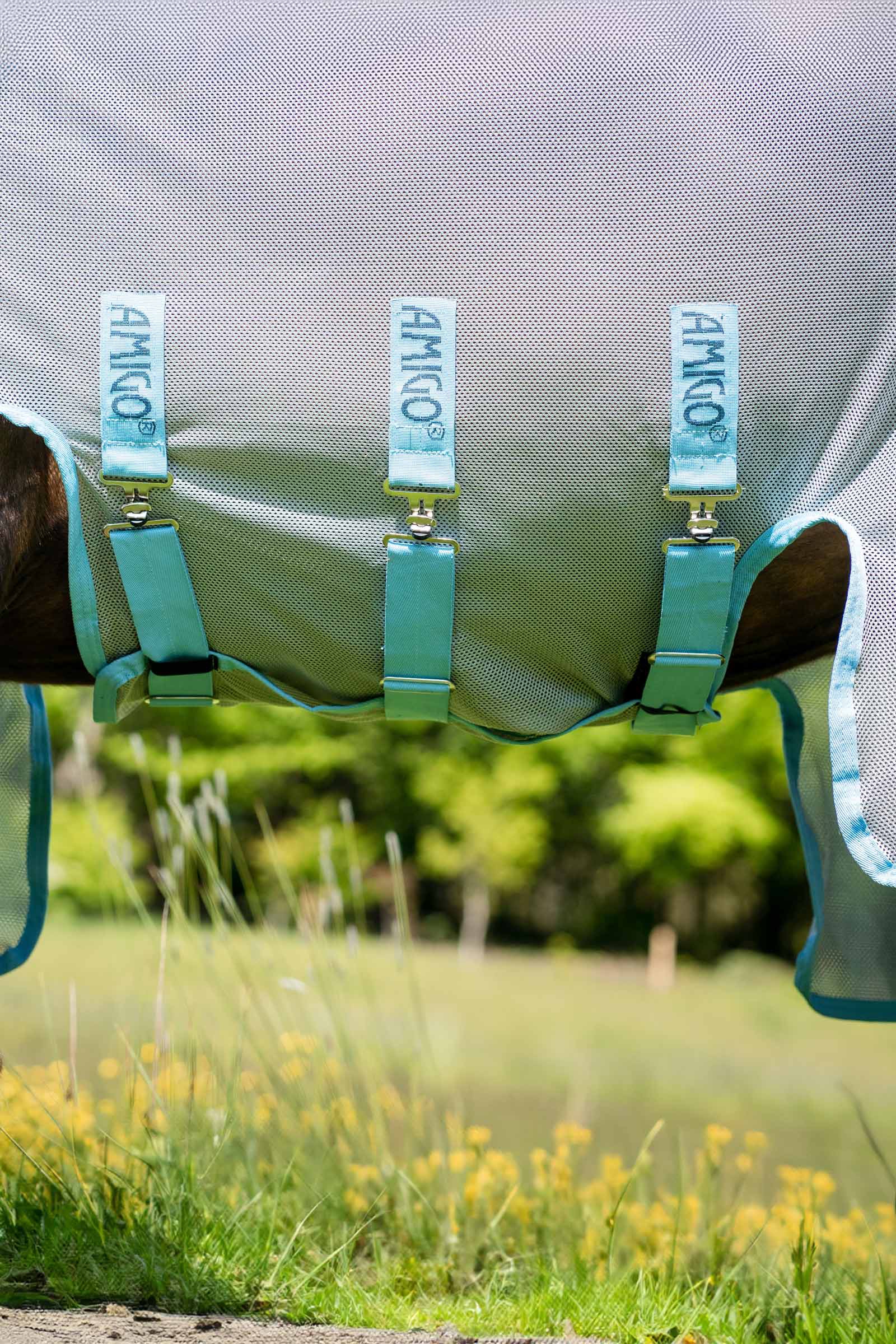 Horseware Amigo AmEco Bug Buster fluetæppe med aftagelig halsdel