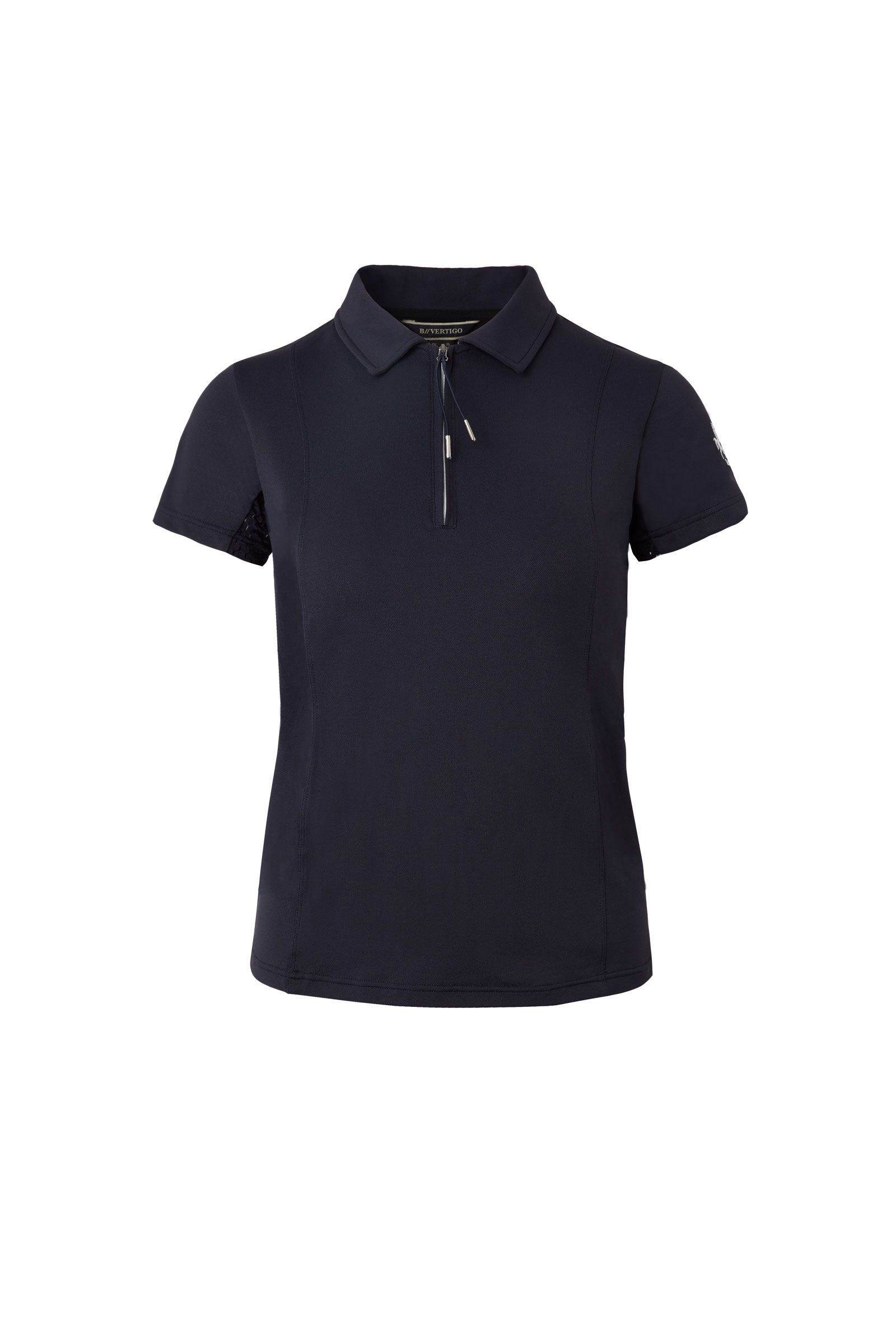 Dark Navy B Vertigo Claudine Poloshirt, korte mouwen, dames
