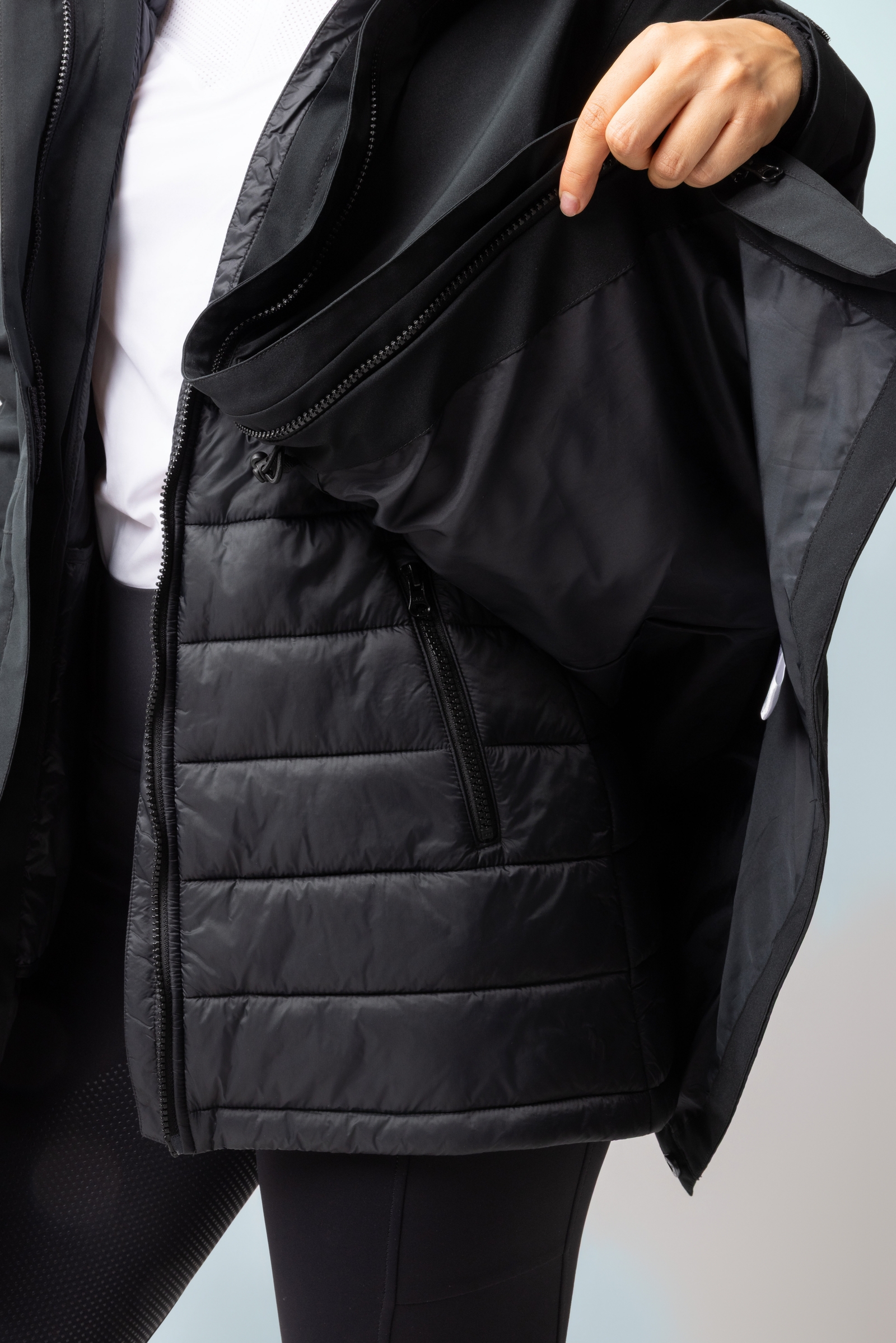 Horze Isabella 3-in-1 gevoerde parka, dames