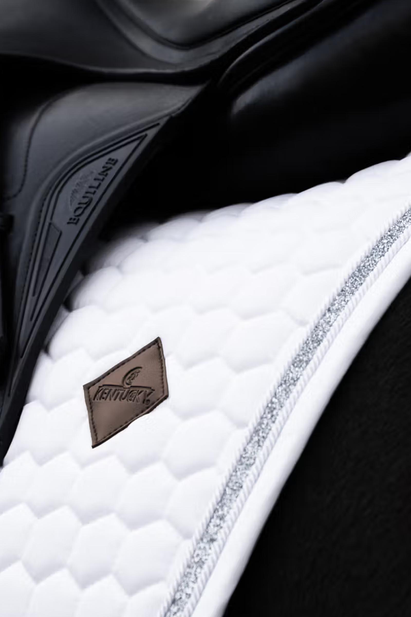 Kentucky Horsewear dressuur zadeldek met glitterband  