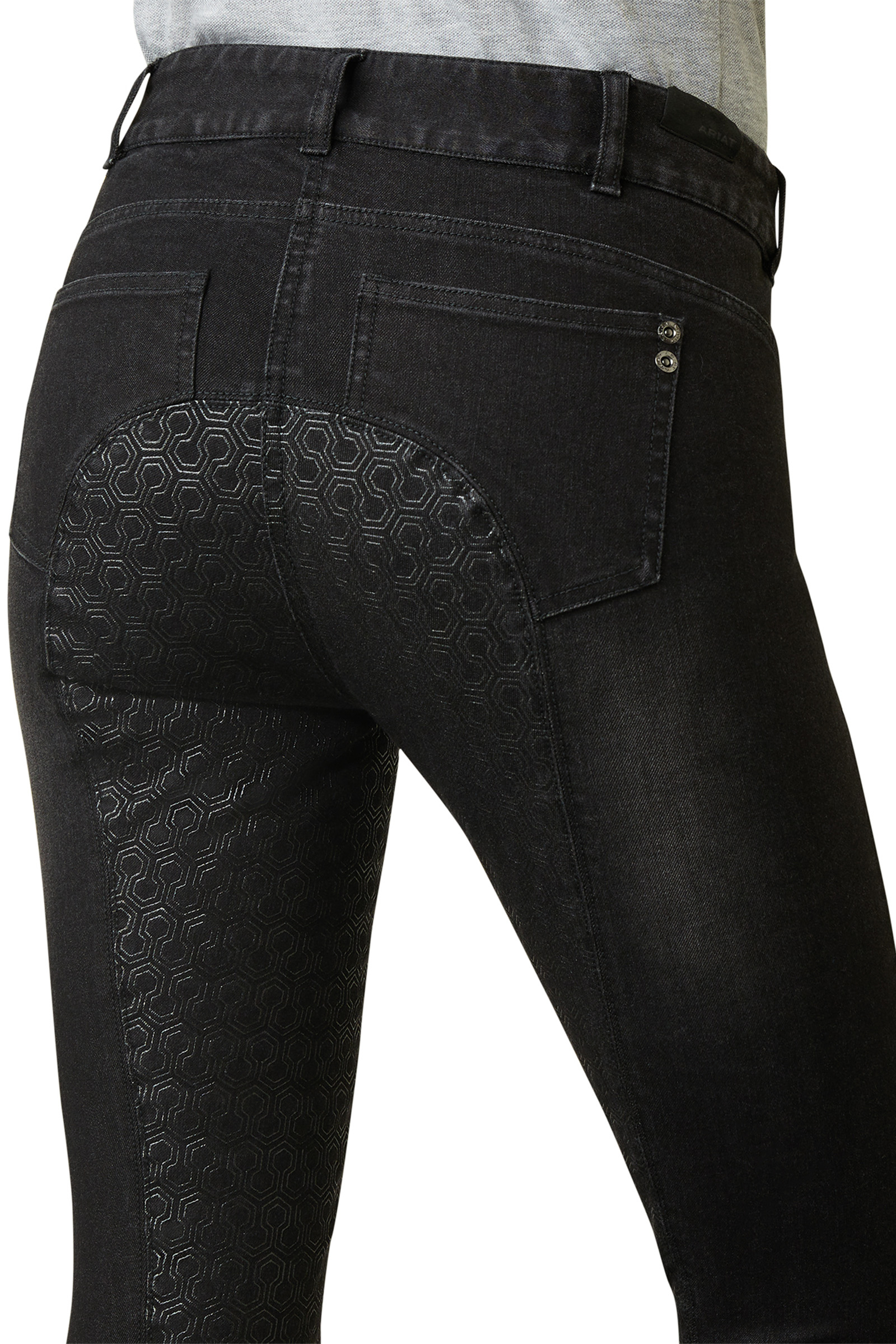 Ariat Halo B Denim rijbroek met volledige grip voor dames