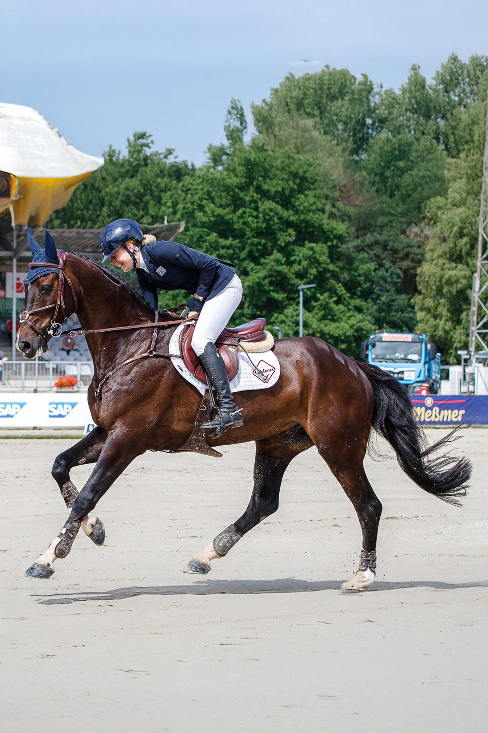 LeMieux CC Katoenen Veelzijdigheidszadeldek