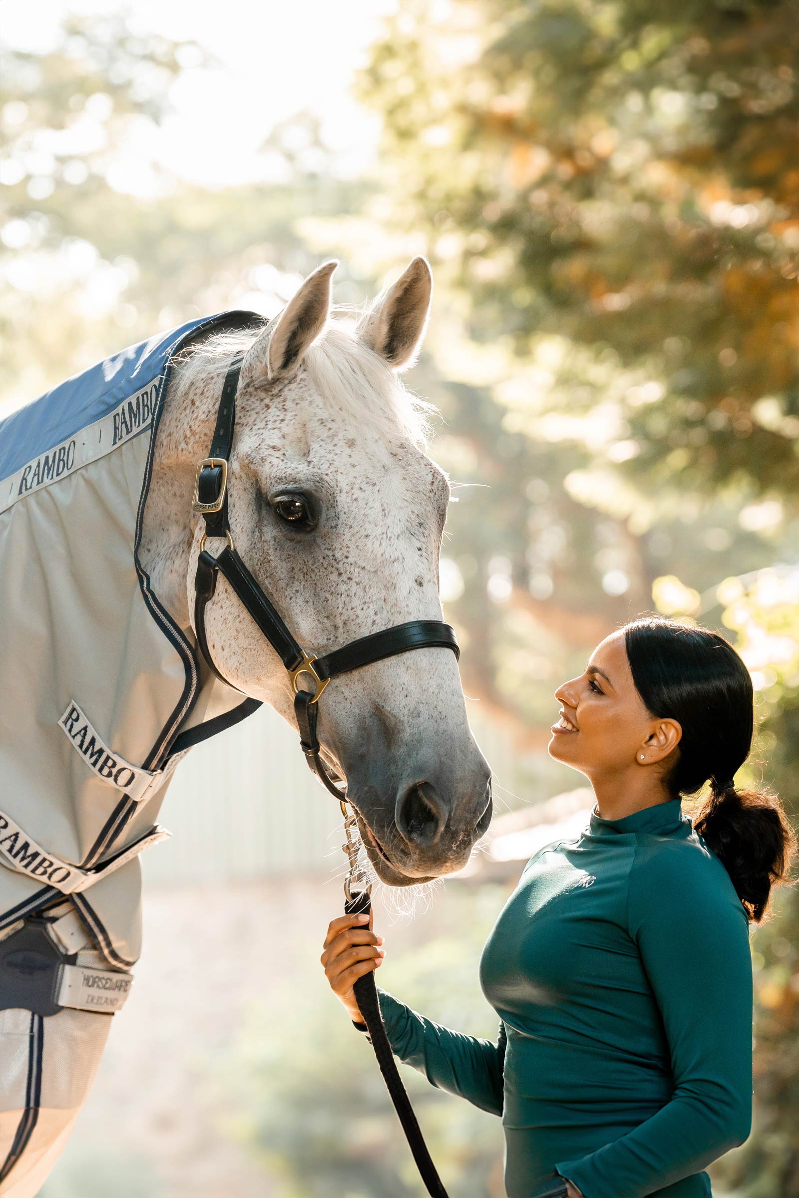 Horseware Rambo Autumn Series buitendeken met onderdeken (0 g / 100 g)