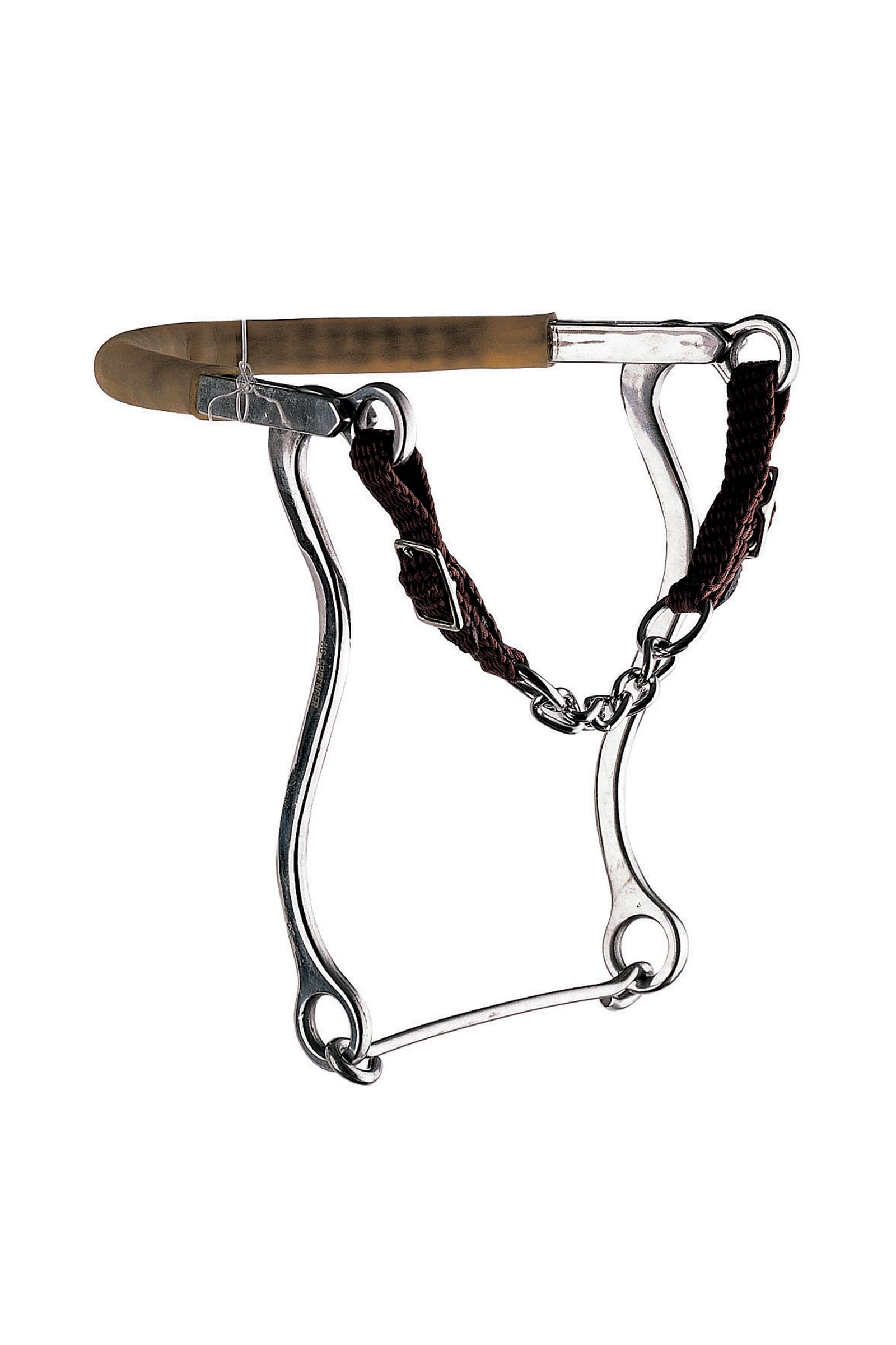 Sprenger hackamore met kinketting, roestvrij staal scharen 31 cm  