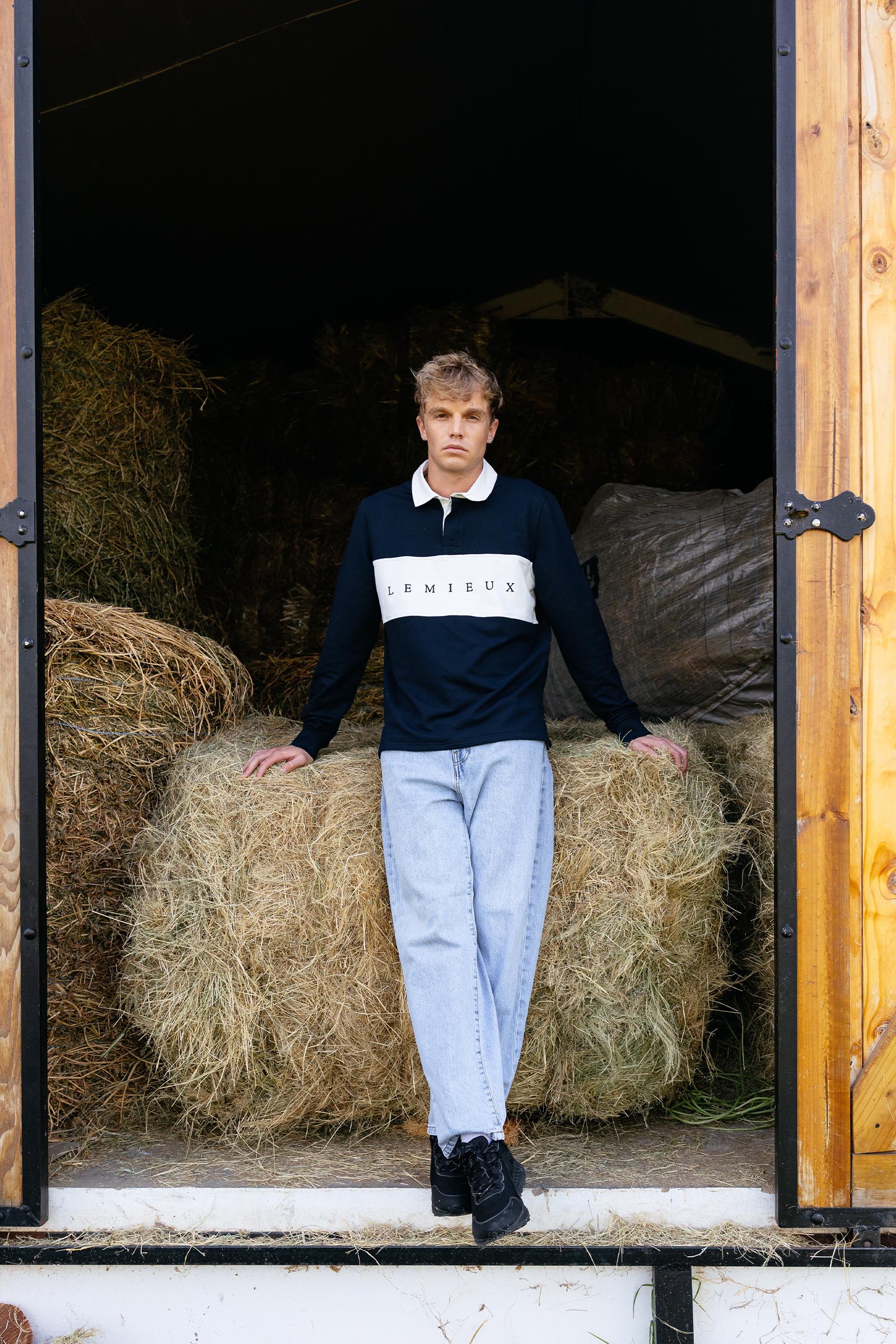 LeMieux heren rugbyshirt