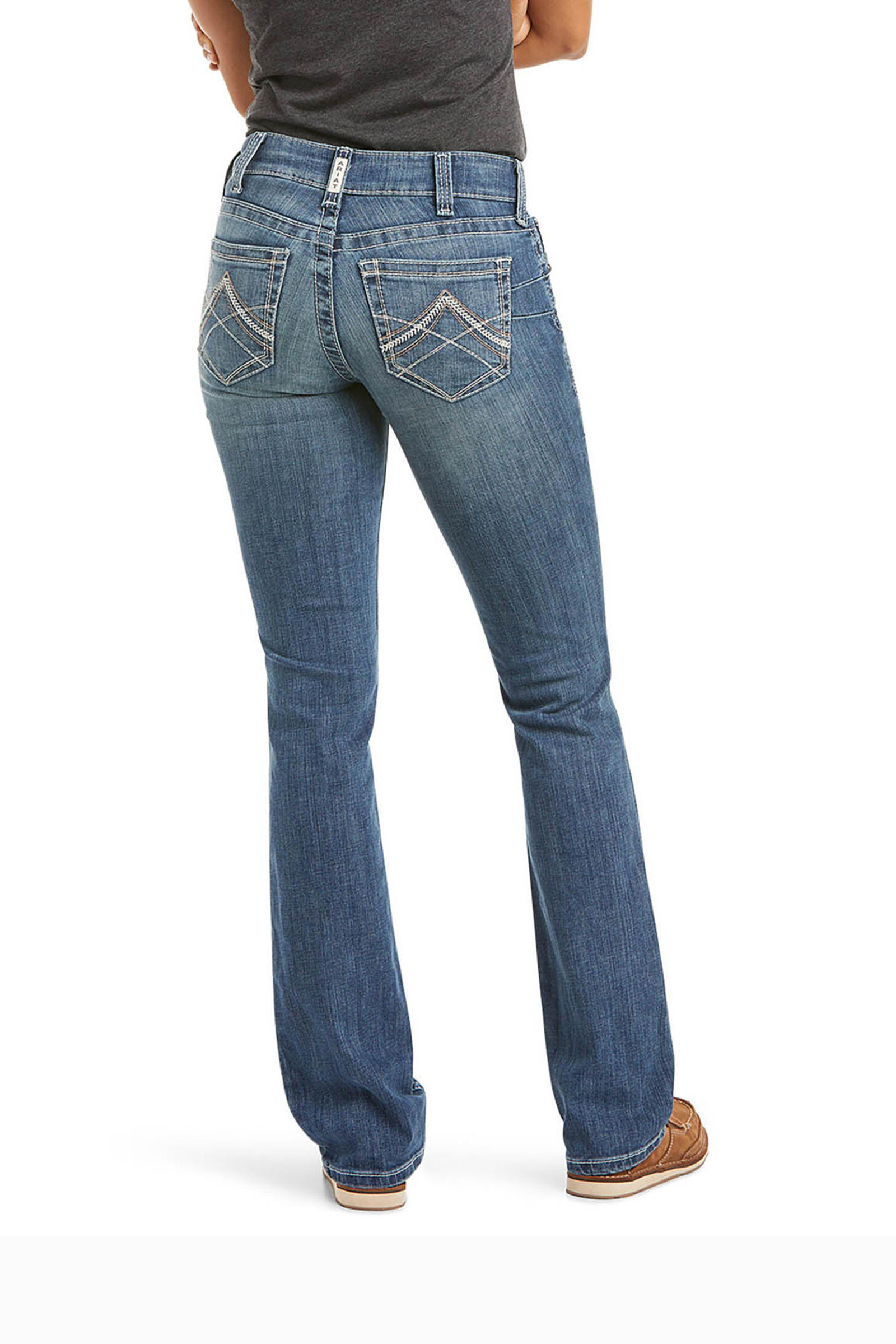 Ariat REAL Stretch Icon Straight Jeans, dames