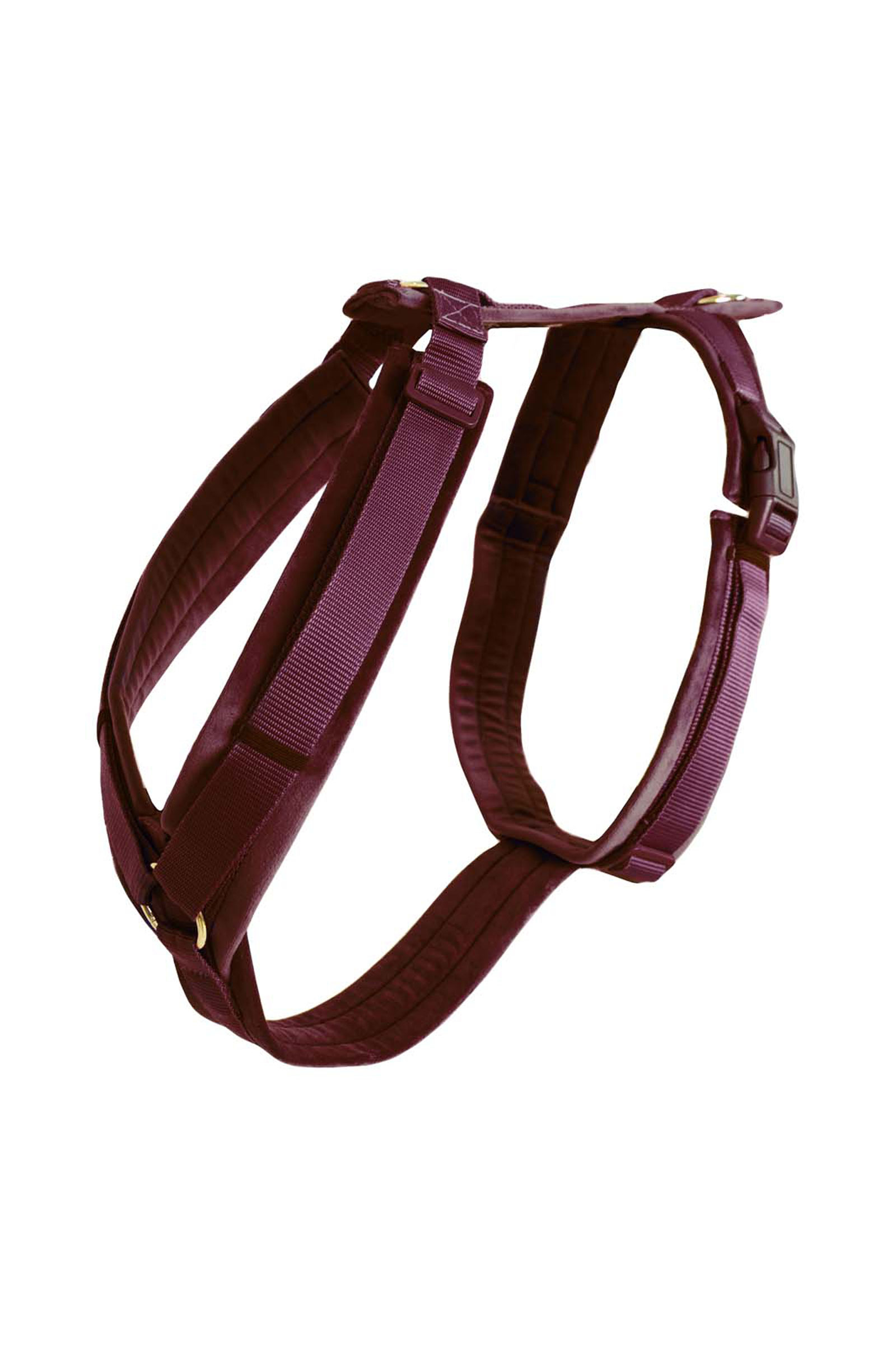 Dark Red Kentucky Dogwear Active Velvet Hondenharnas 