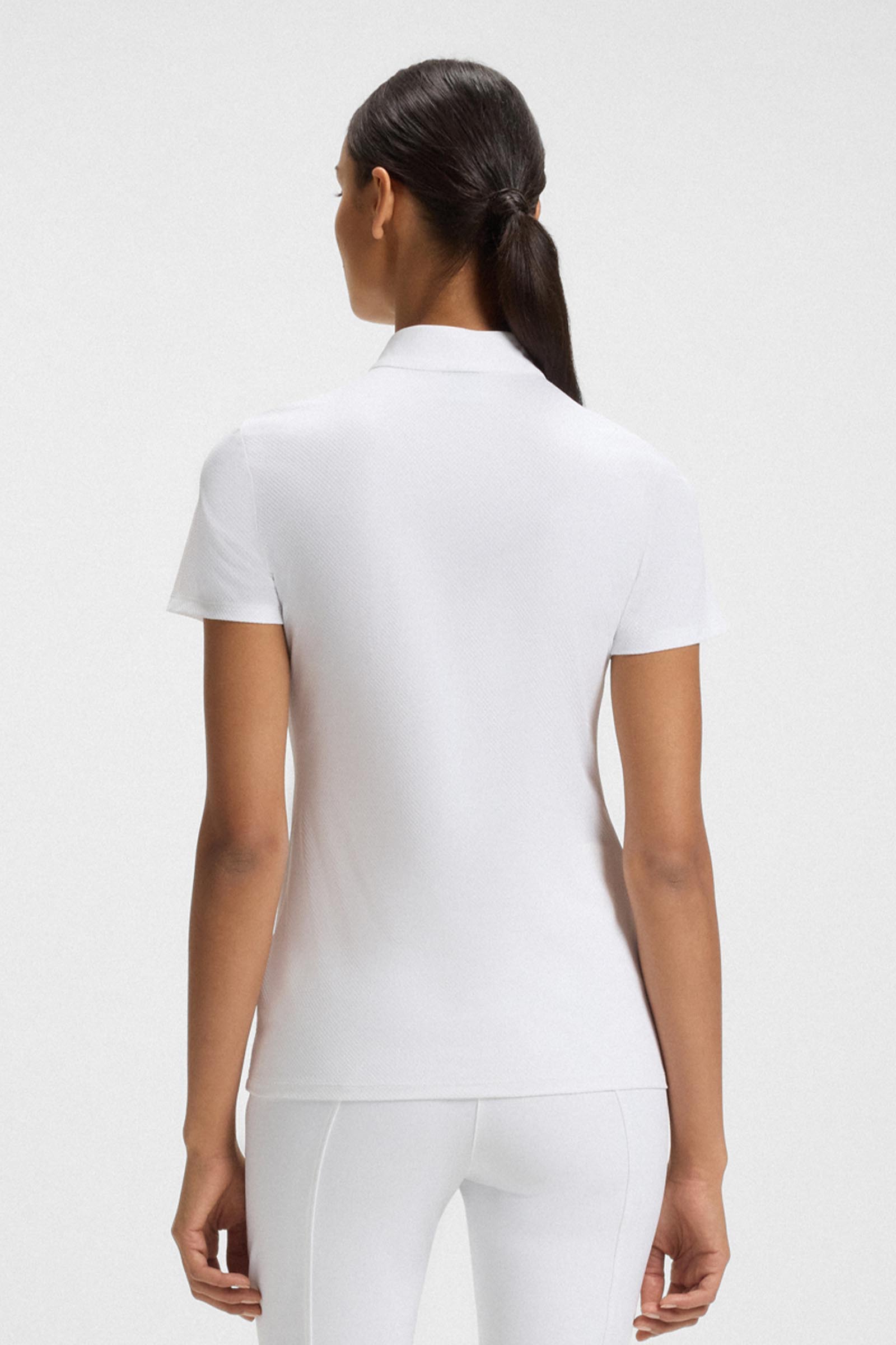 Boss Maira dames wedstrijdshirt Texture