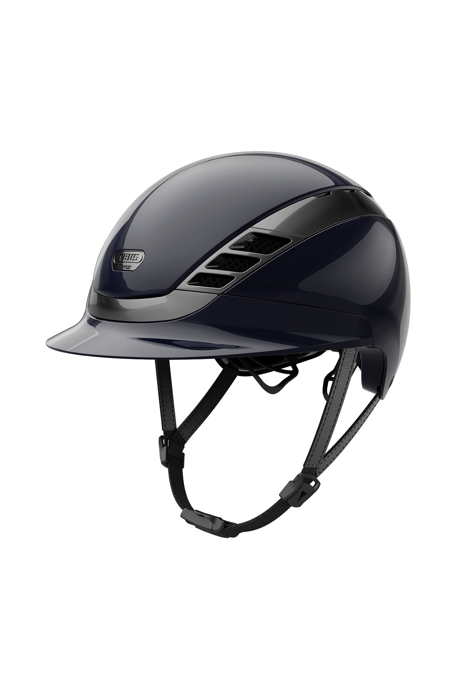 Abus Pikeur AirLuxe Chrome Rijhelm
