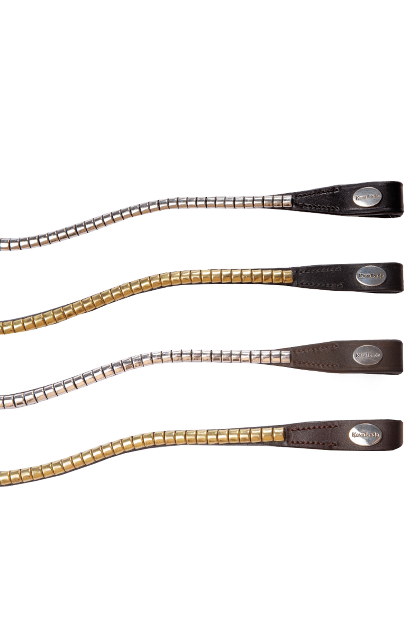 Brown/Brass Kavalkade Clinchessa Browband