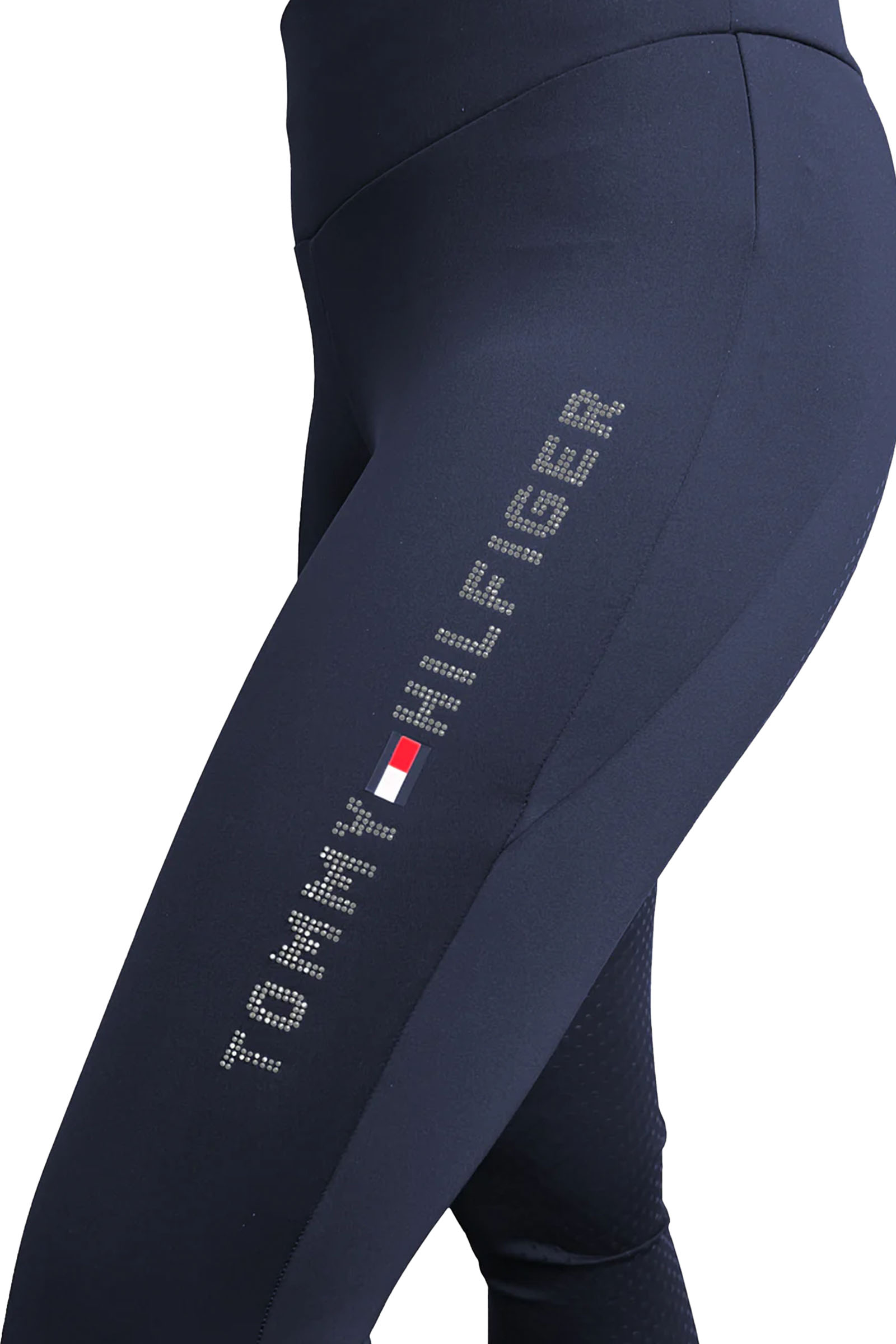 Tommy Hilfiger Capsule Collection Elmira dames all-season rijbroek met full grip en strass