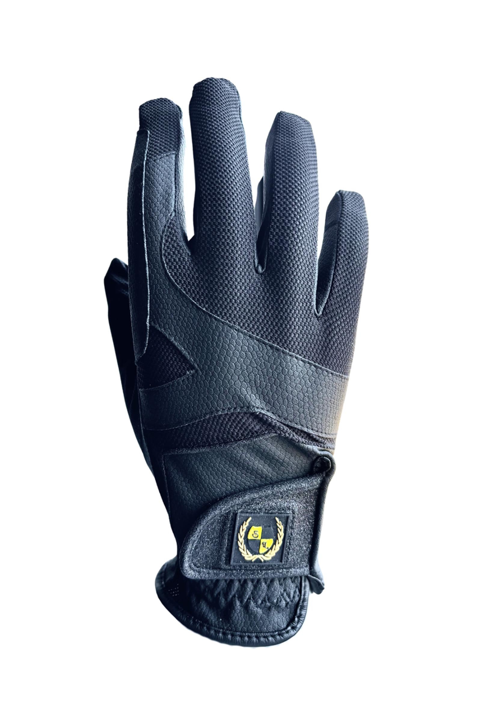 Black/Black Kavalkade Sir Lancelot Air rijhandschoenen